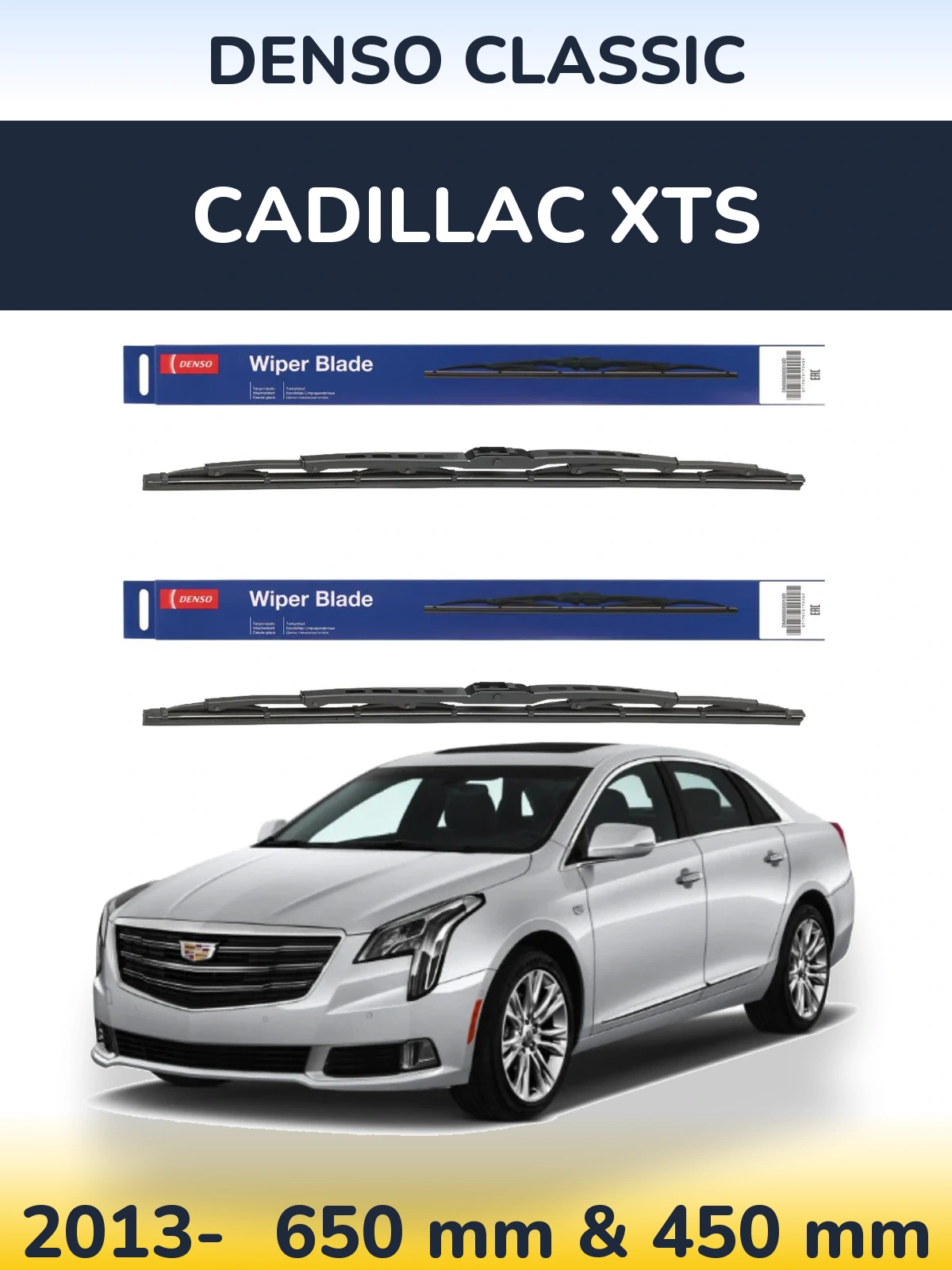 Torkarblad Denso Classic för Cadillac XTS