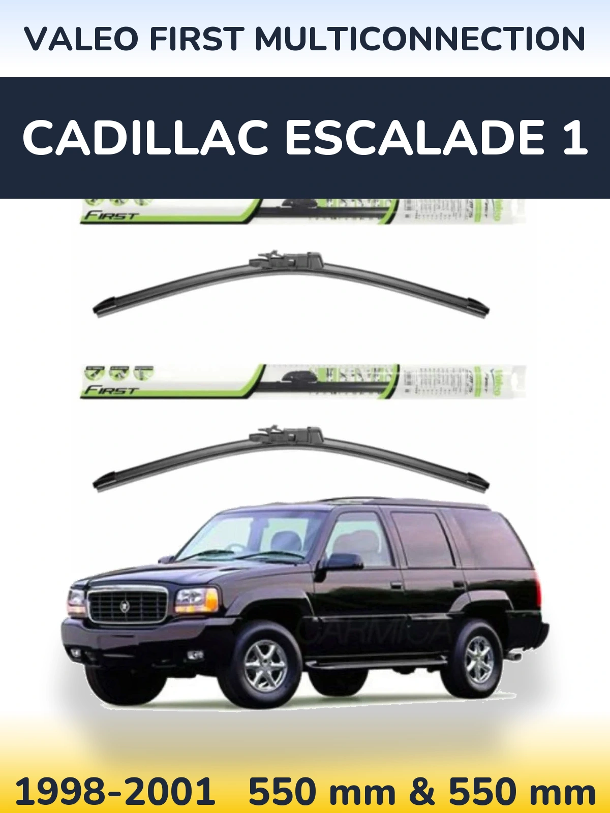 Torkarblad Valeo First MultiConnection för Cadillac Escalade 1