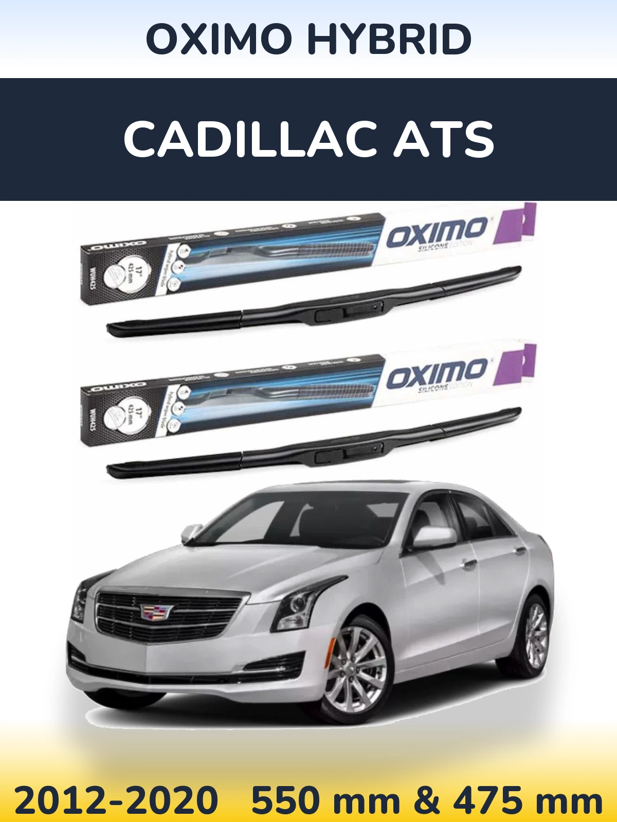 Torkarblad Oximo Hybrid för Cadillac ATS