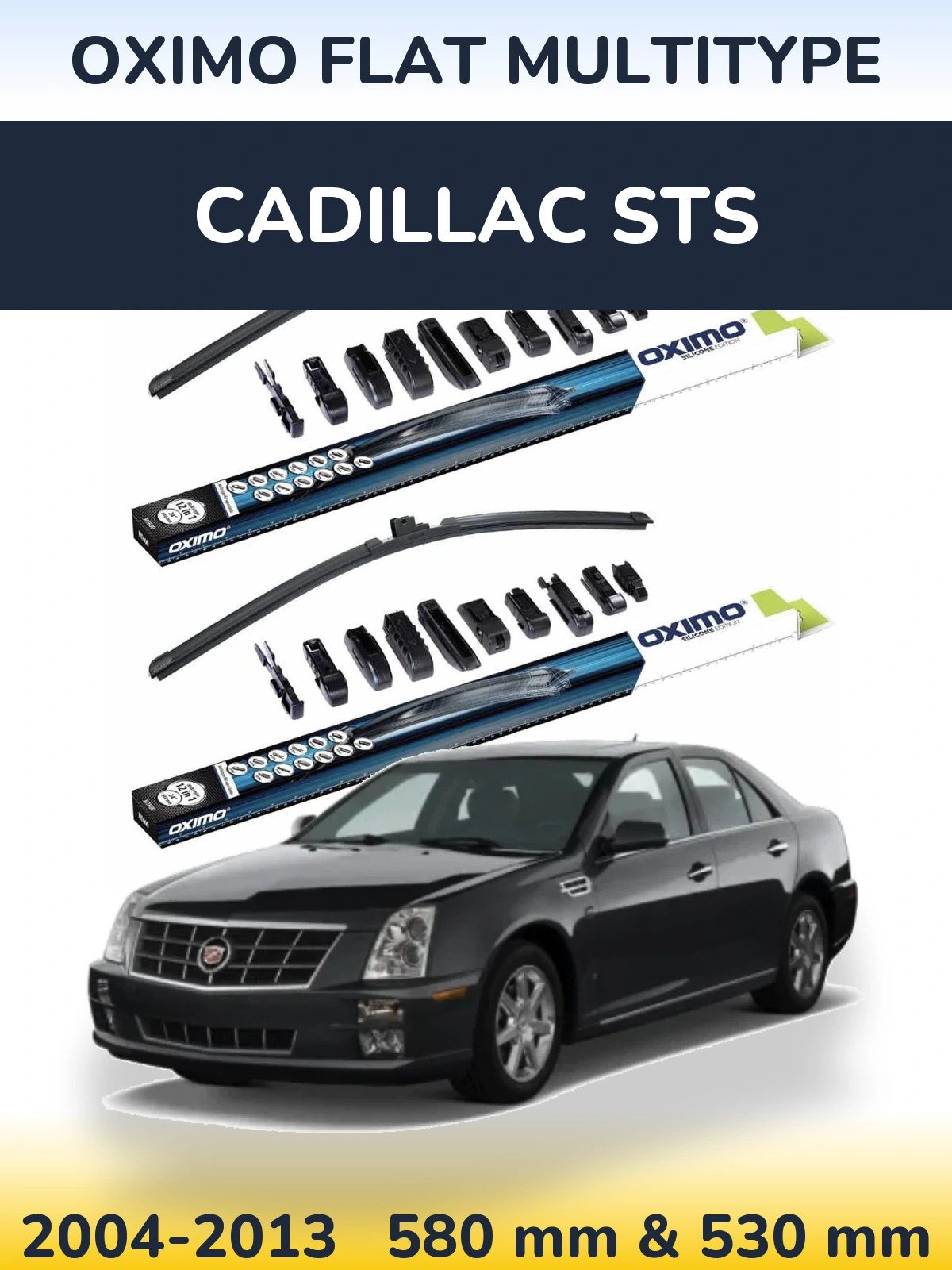 Torkarblad Oximo Flat MultiType för Cadillac STS