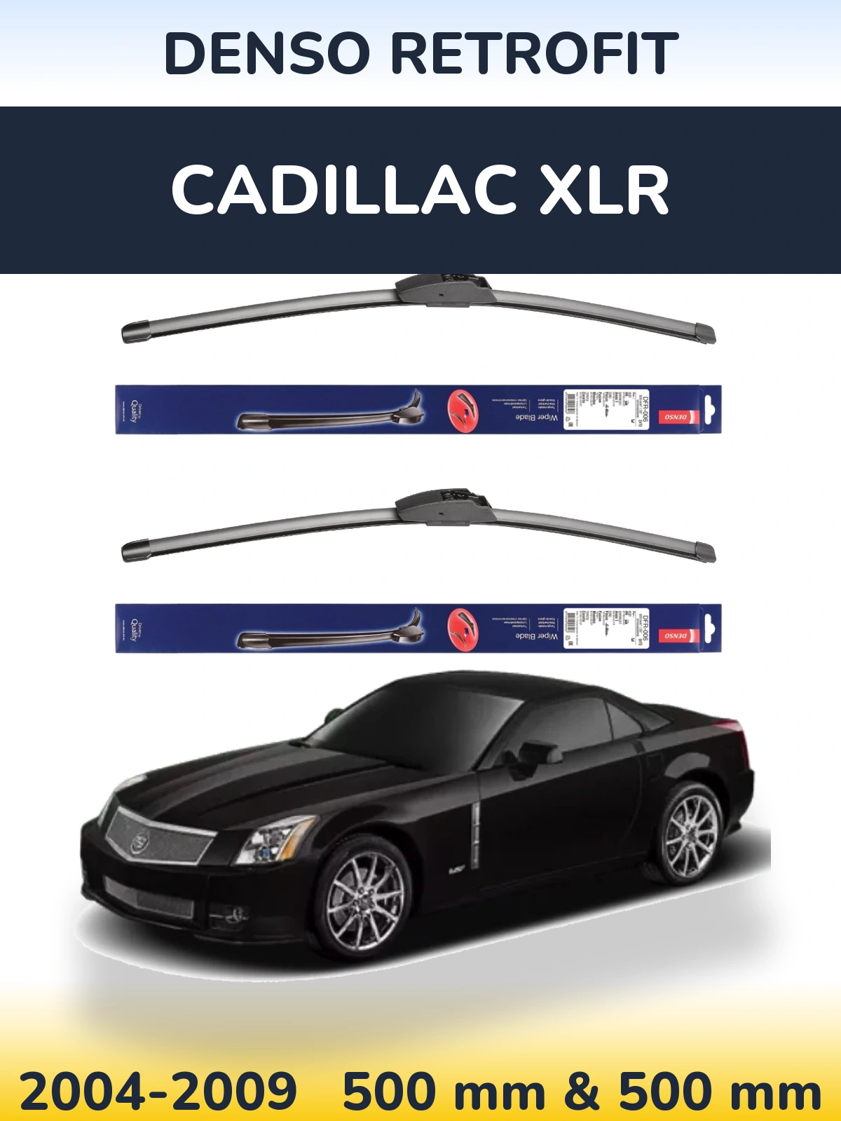 Torkarblad Denso Retrofit för Cadillac XLR