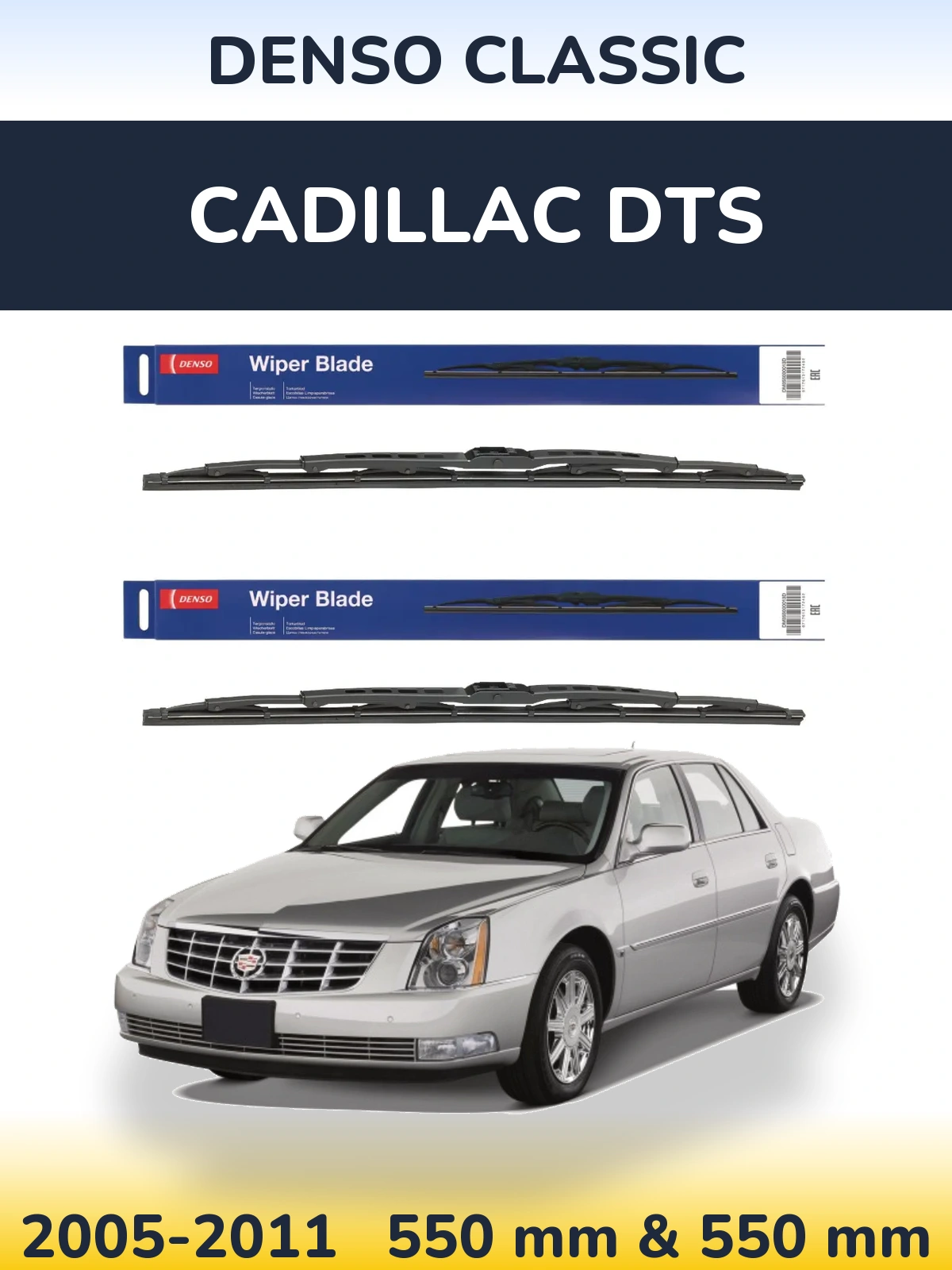 Torkarblad Denso Classic för Cadillac DTS