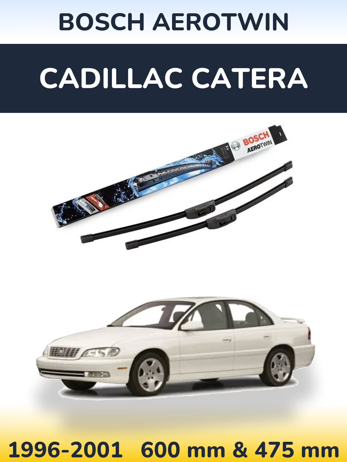 Torkarblad BOSCH AeroTwin för Cadillac Catera