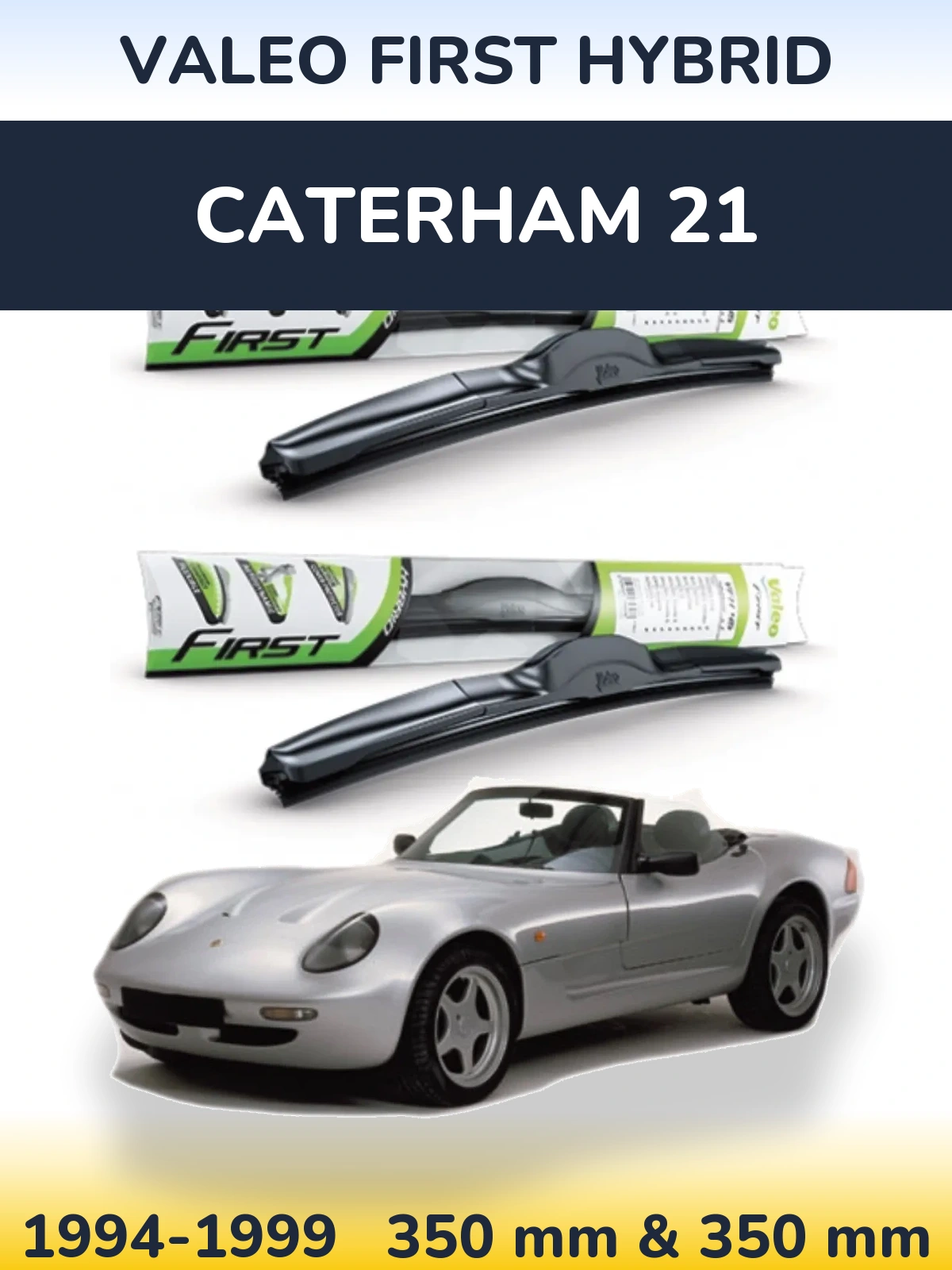 Torkarblad Valeo First Hybrid för Caterham 21