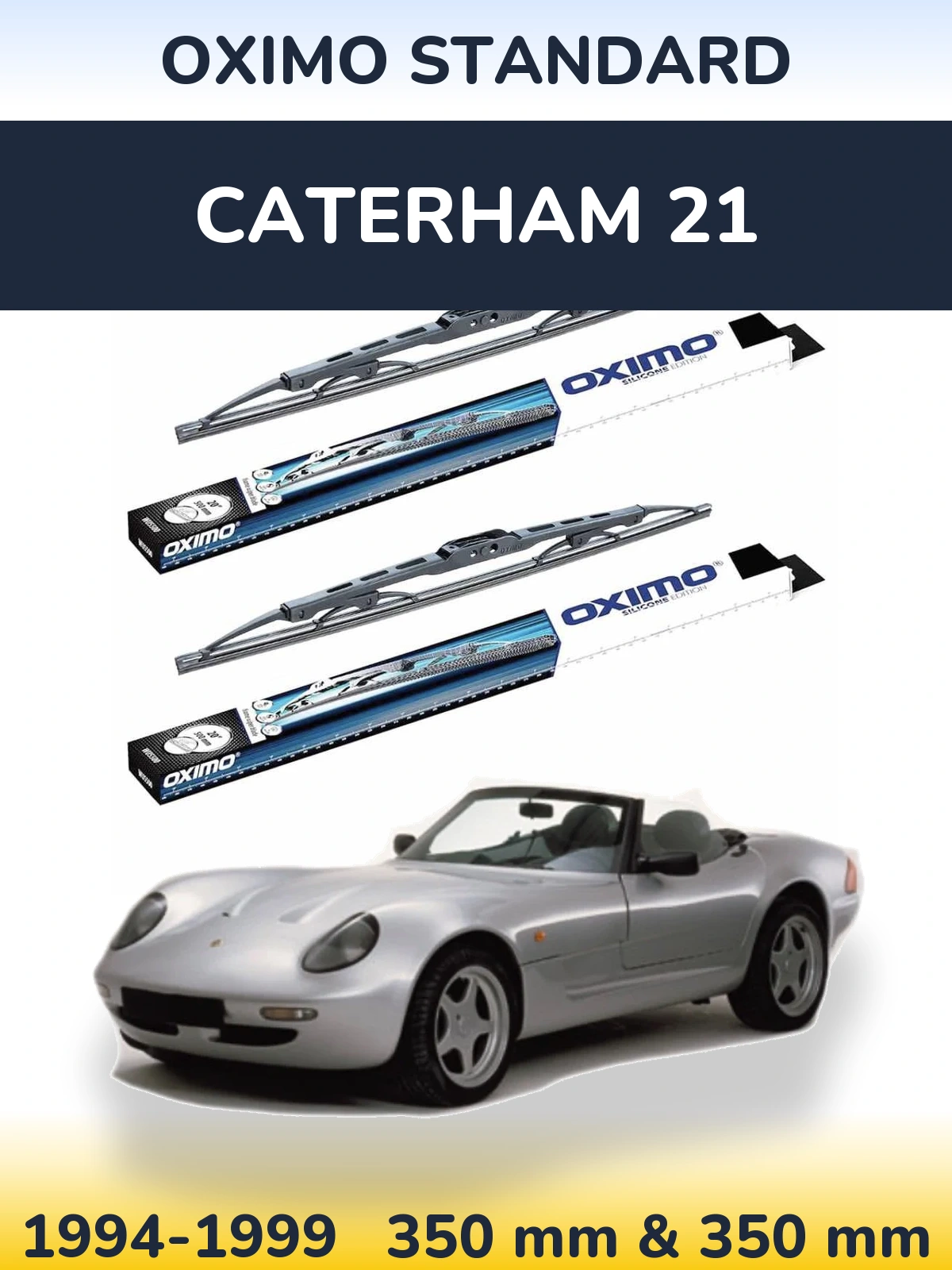 Torkarblad Oximo Standard för Caterham 21