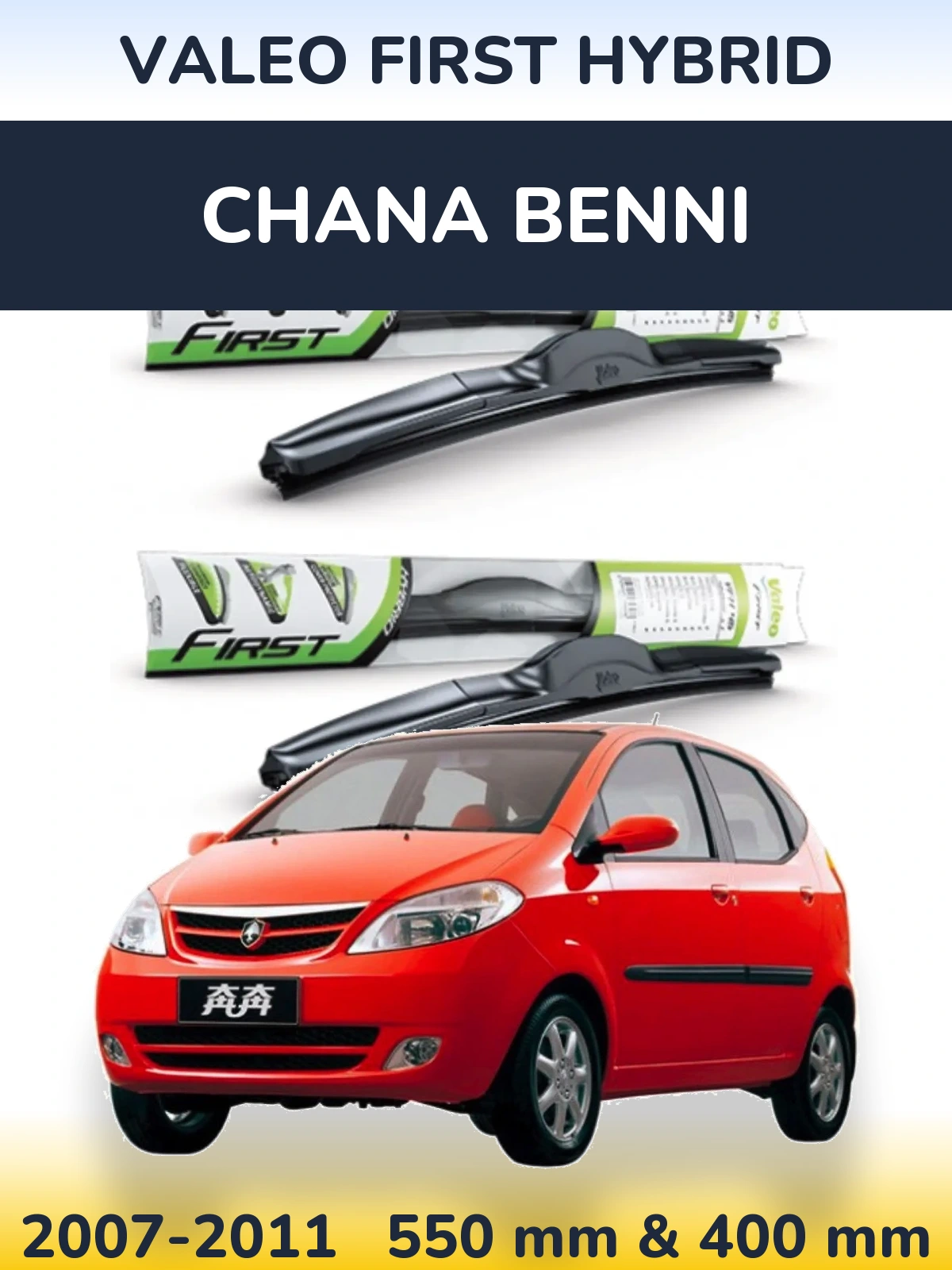Torkarblad Valeo First Hybrid för Chana Benni