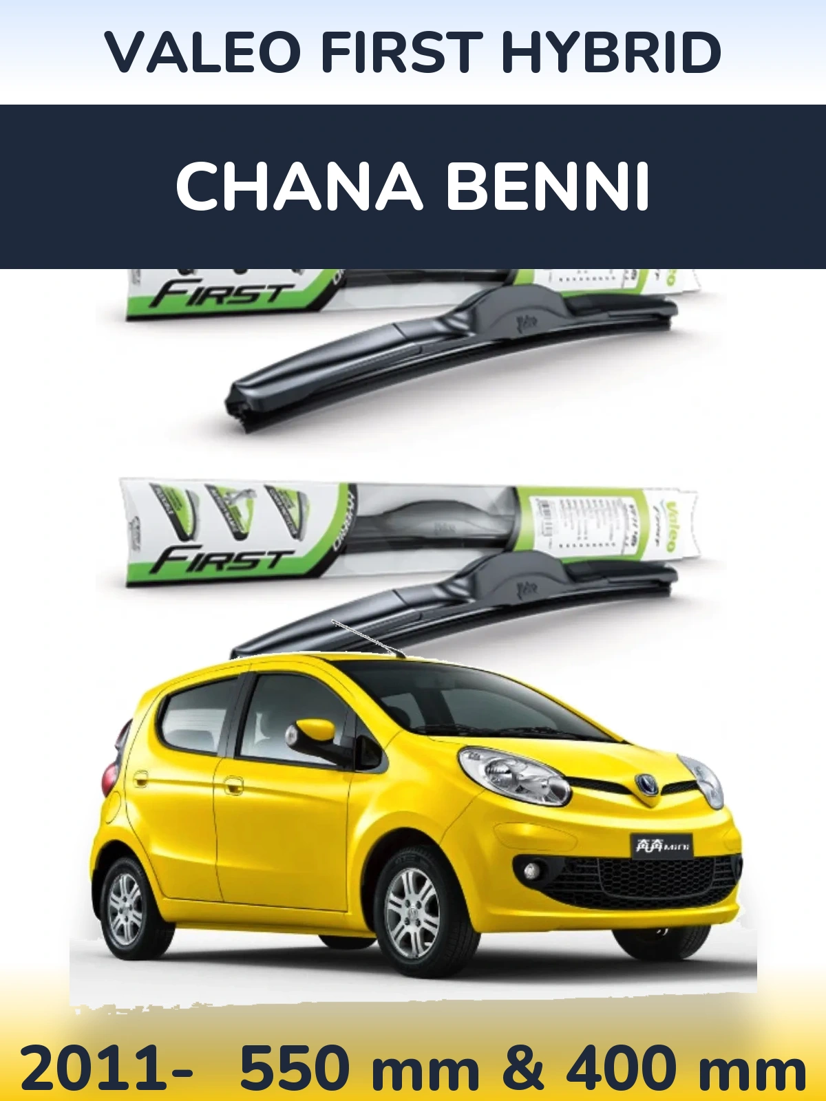 Torkarblad Valeo First Hybrid för Chana Benni