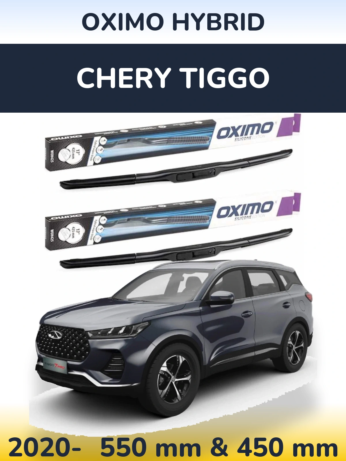 Torkarblad Oximo Hybrid för Chery Tiggo