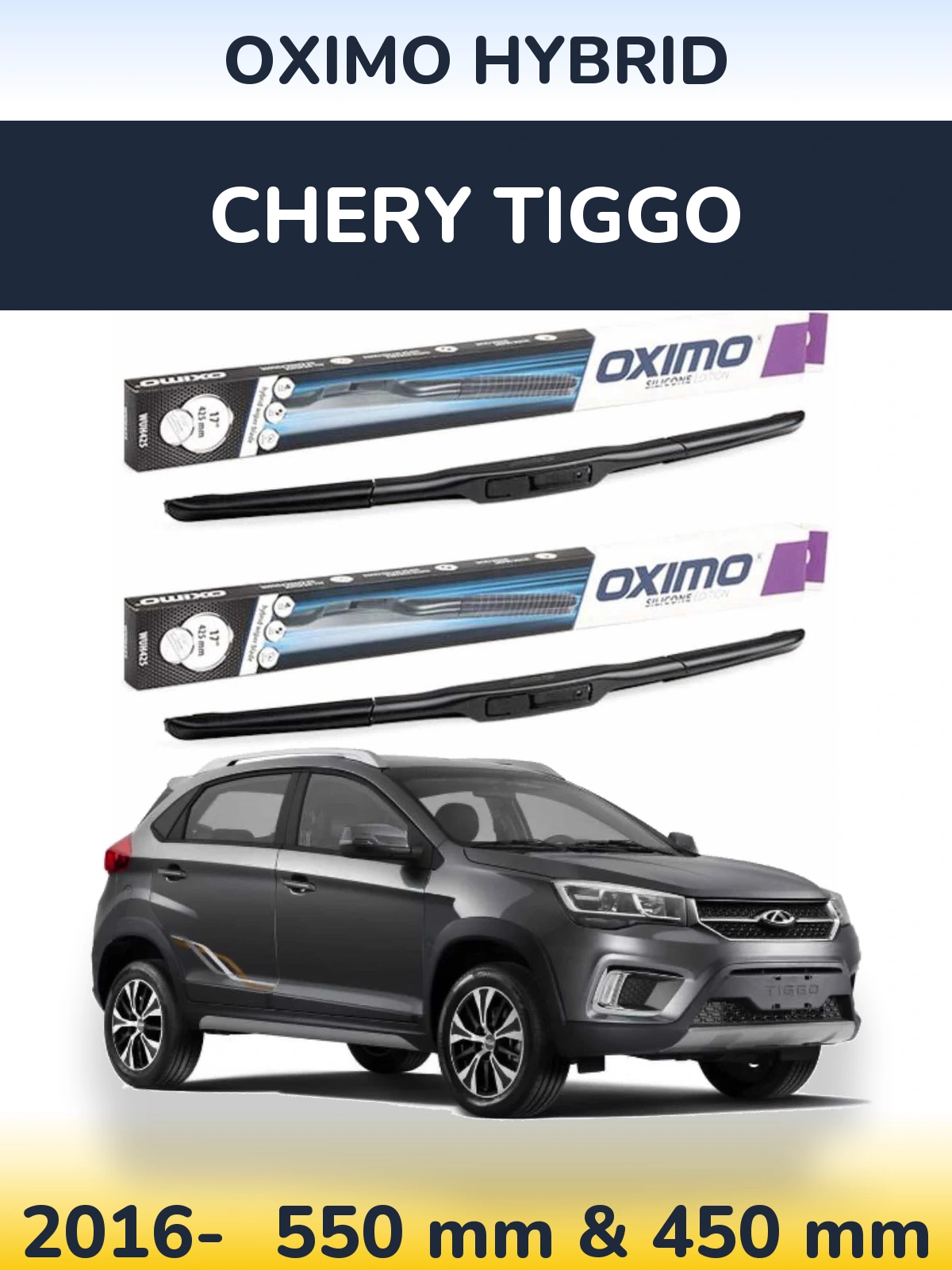 Torkarblad Oximo Hybrid för Chery Tiggo