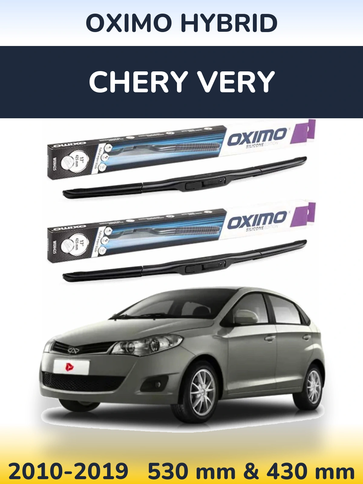 Torkarblad Oximo Hybrid för Chery Very