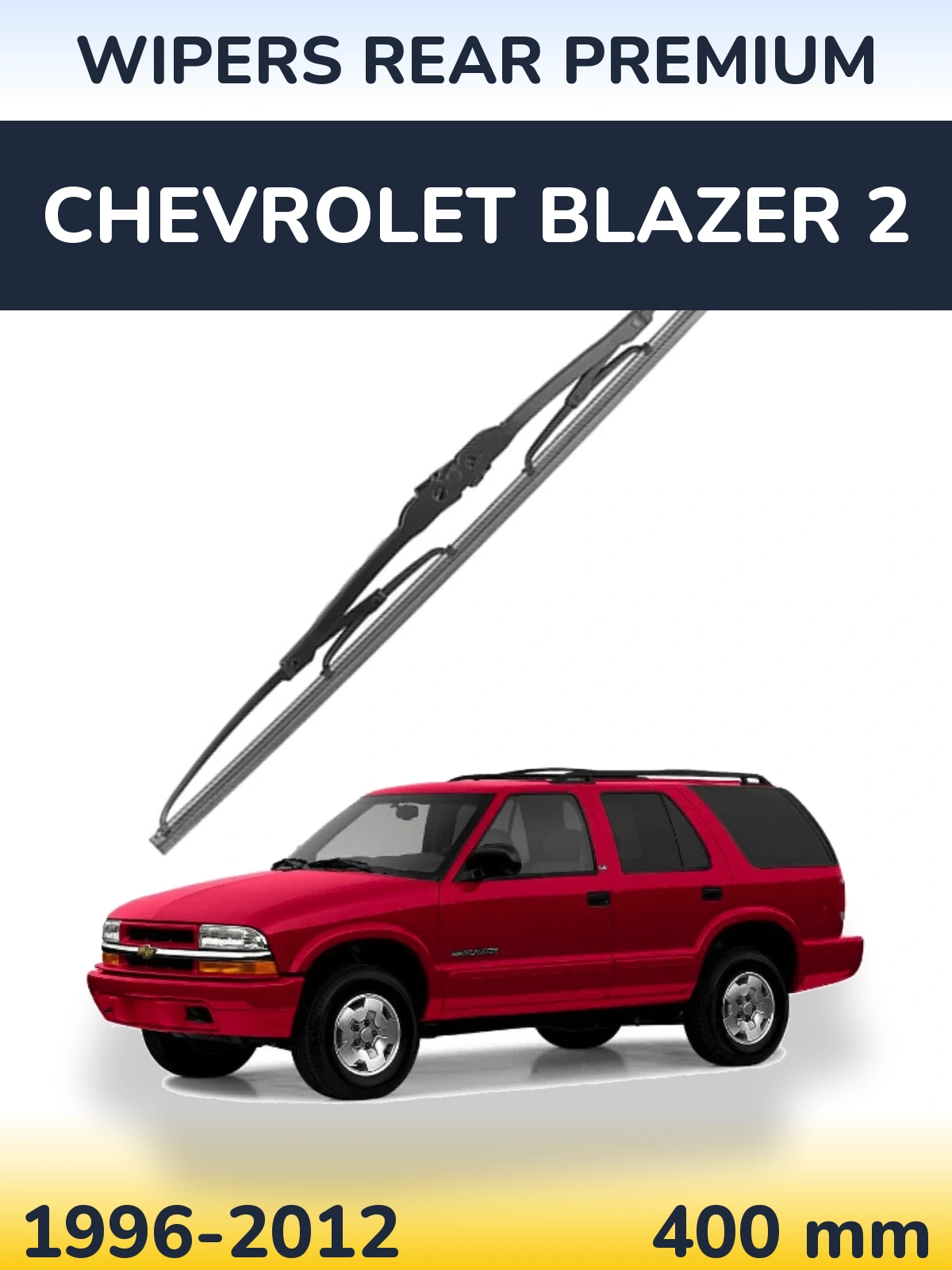 Torkarblad WIPERS REAR PREMIUM för Chevrolet Blazer 2