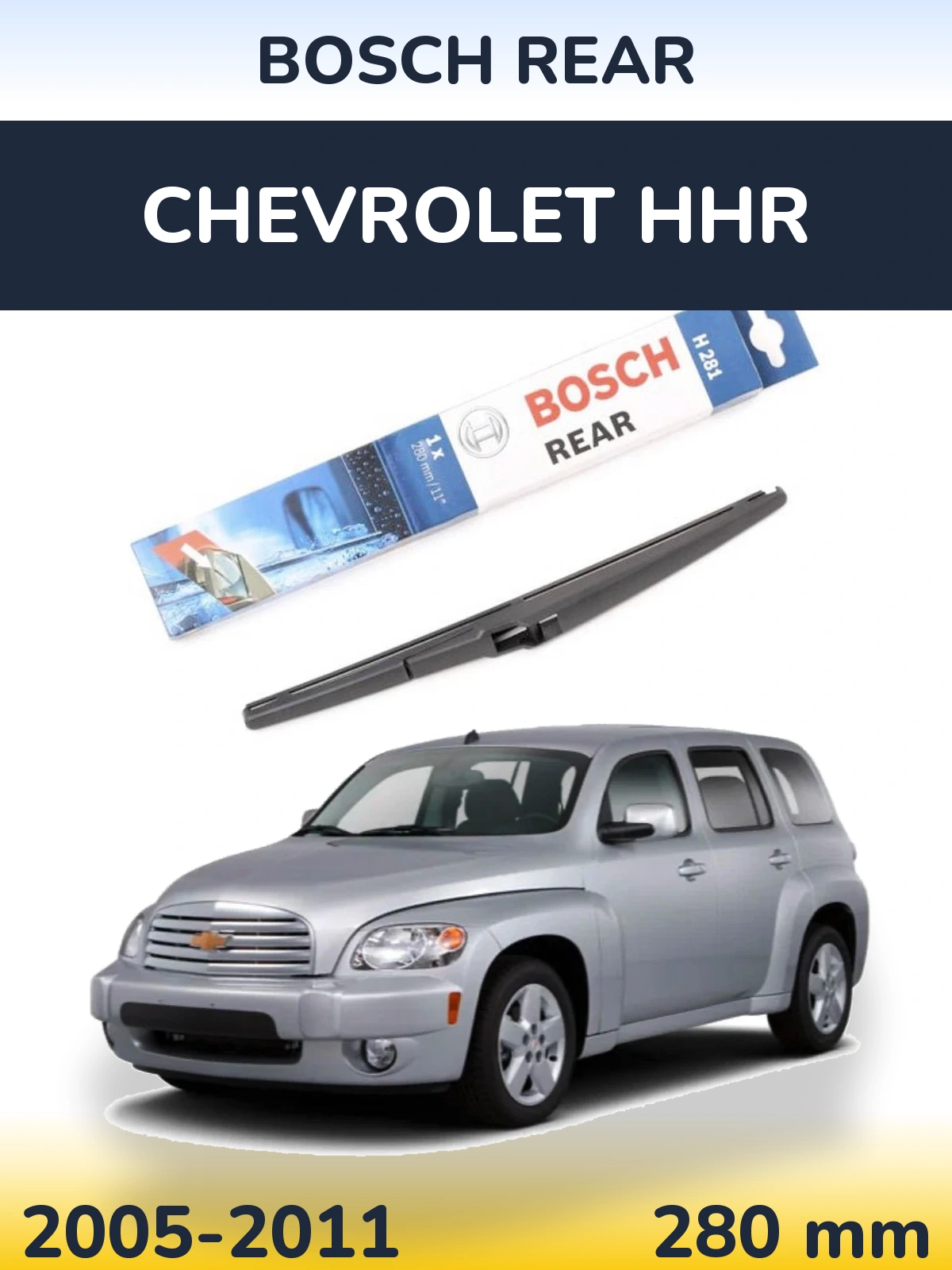 Torkarblad BOSCH Rear för Chevrolet HHR