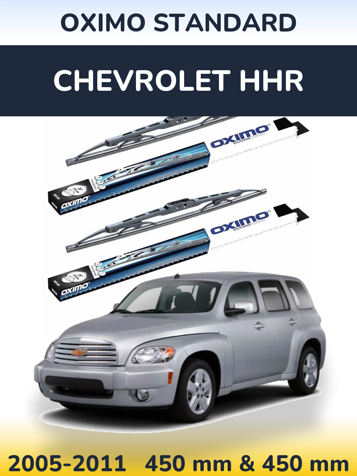 Torkarblad Oximo Standard för Chevrolet HHR