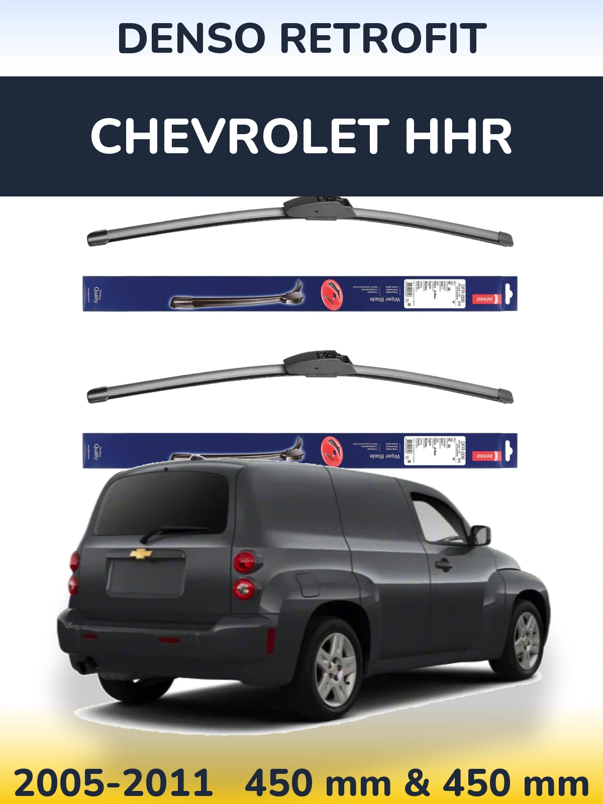 Torkarblad Denso Retrofit för Chevrolet HHR