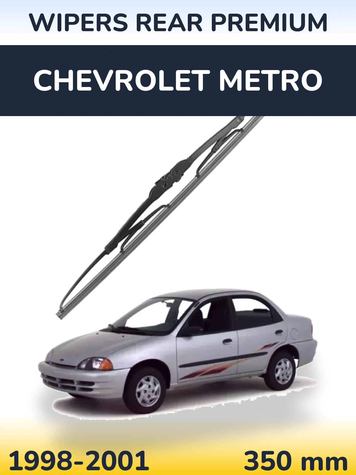 Задний дворник WIPERS REAR PREMIUM 350 мм для Chevrolet Metro 1998-2001