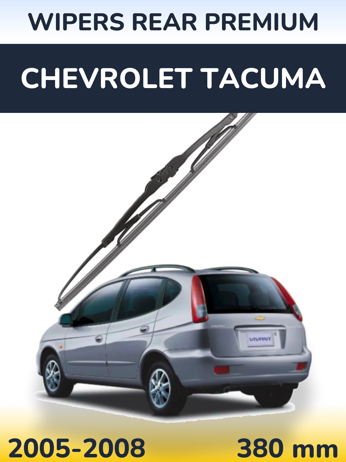 Torkarblad WIPERS REAR PREMIUM för Chevrolet Tacuma