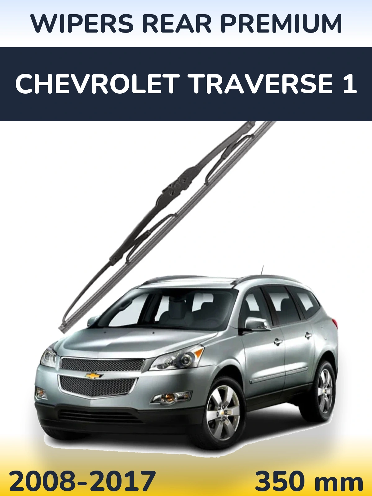 Torkarblad WIPERS REAR PREMIUM för Chevrolet Traverse 1