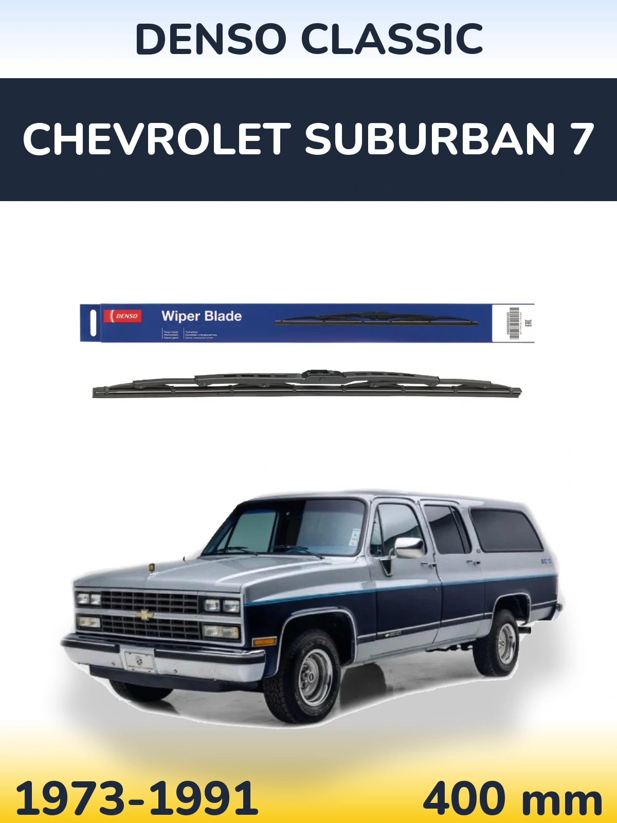 Torkarblad Denso Classic för Chevrolet Suburban 7