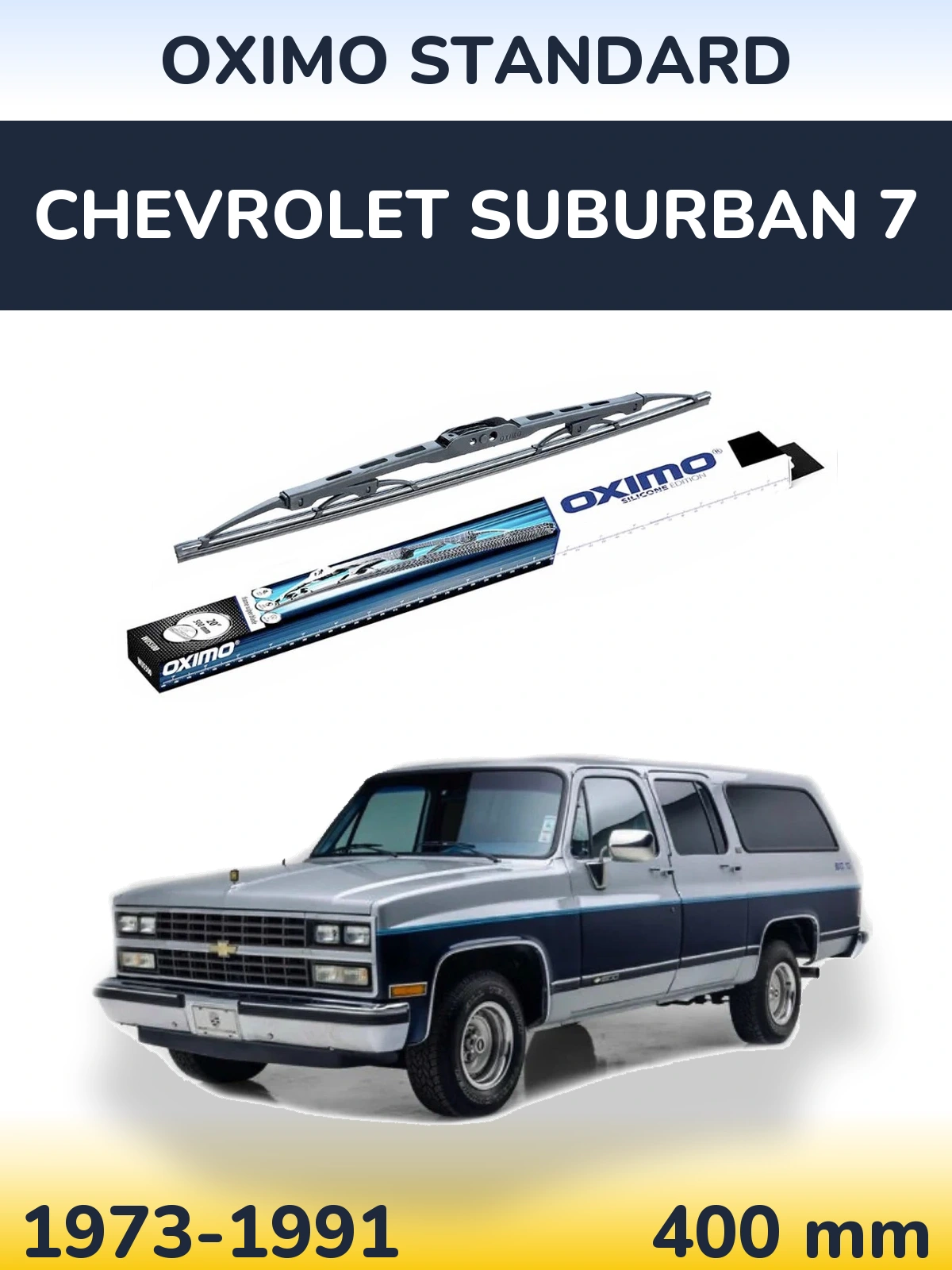 Torkarblad Oximo Standard för Chevrolet Suburban 7
