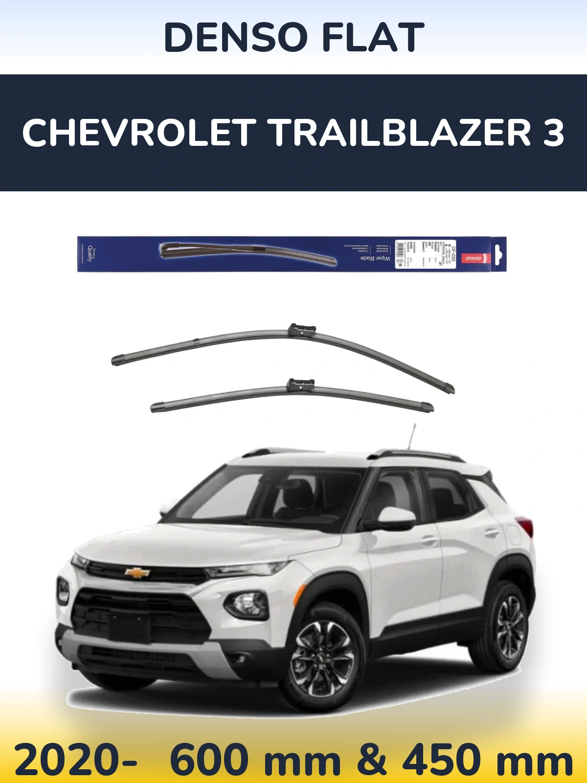 Torkarblad Denso Flat för Chevrolet TrailBlazer 3