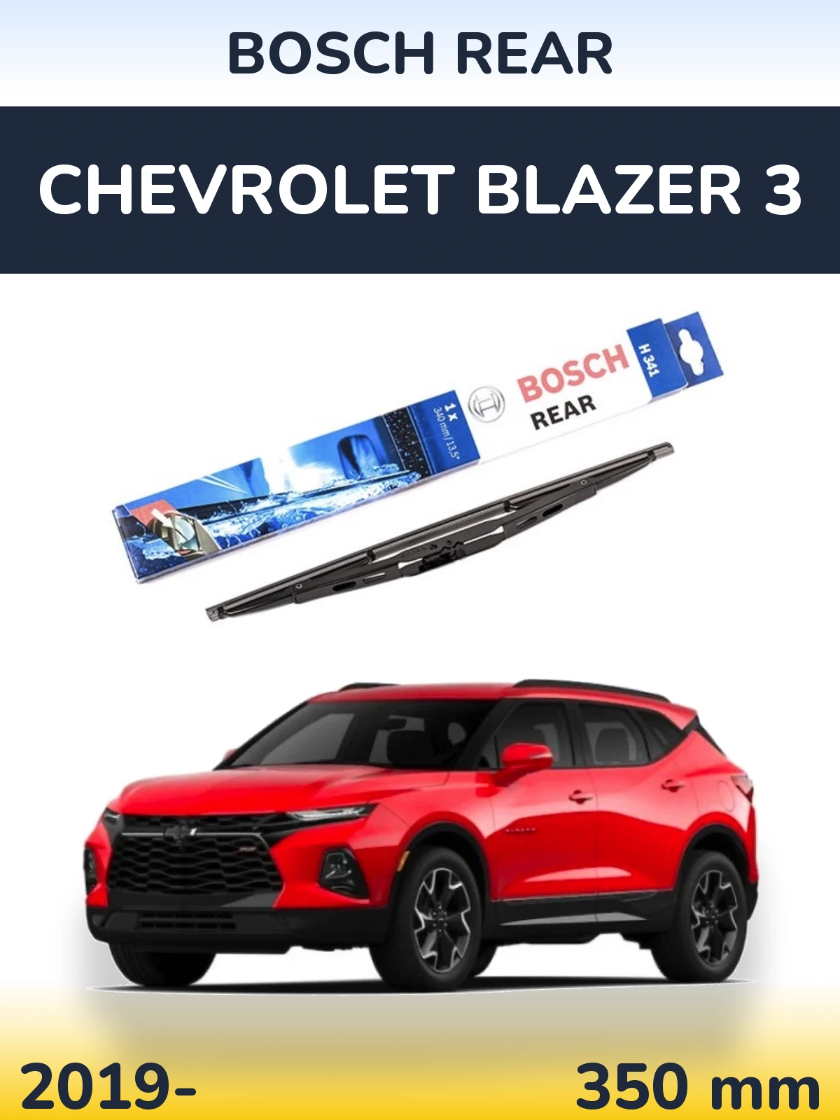 Torkarblad BOSCH Rear för Chevrolet Blazer 3