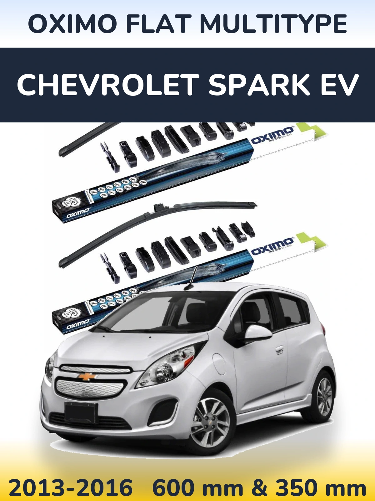 Torkarblad Oximo Flat MultiType för Chevrolet Spark EV