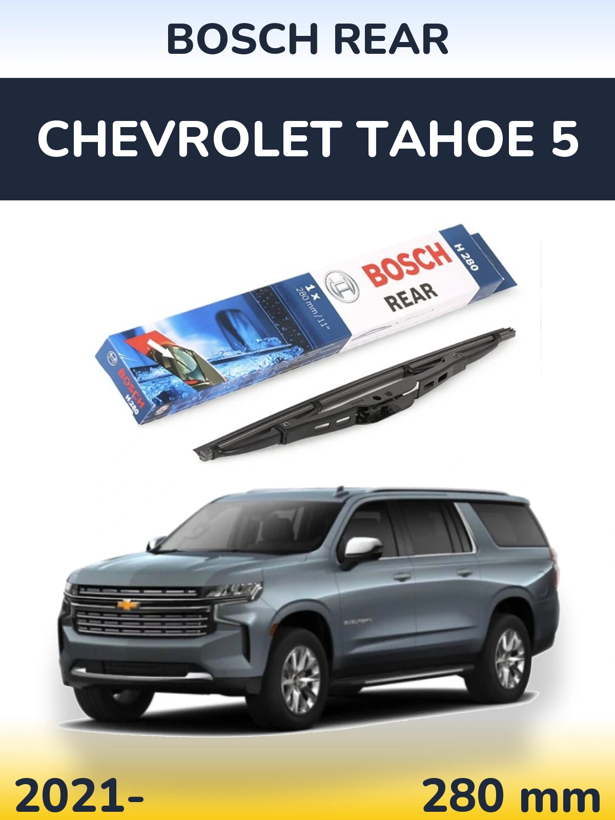 Torkarblad BOSCH Rear för Chevrolet Tahoe 5