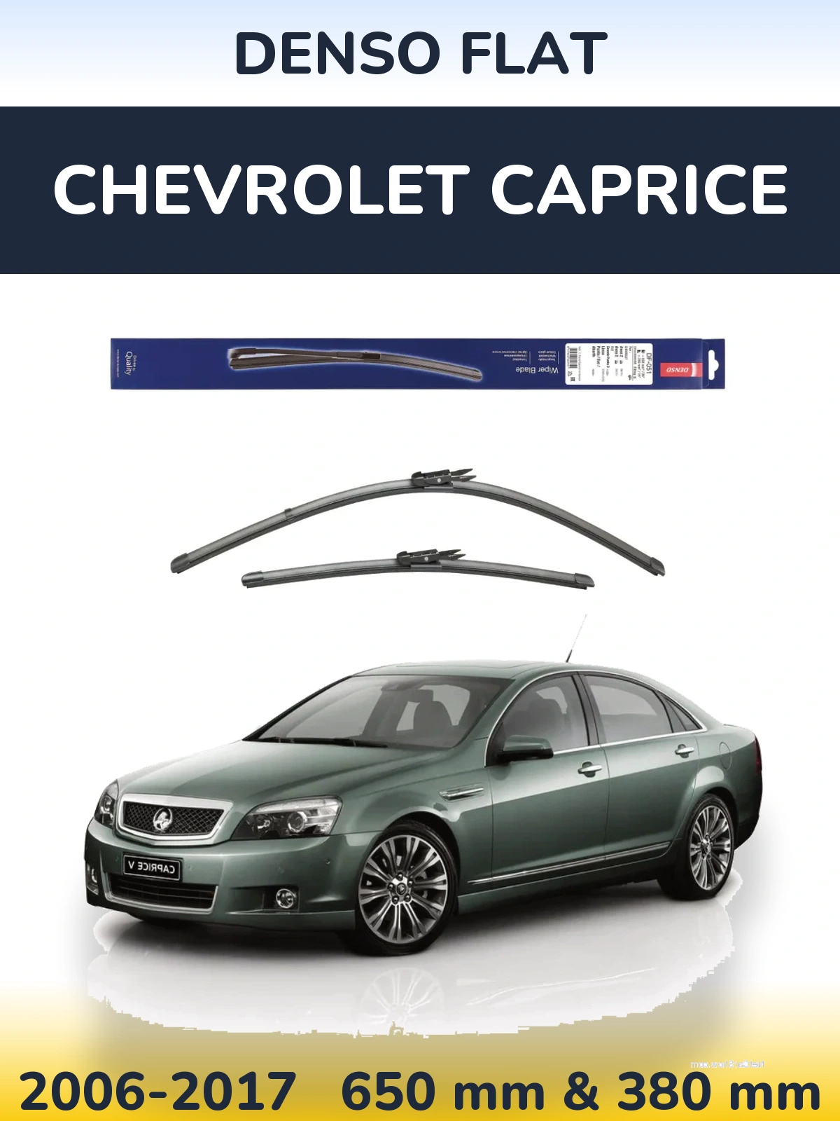 Torkarblad Denso Flat för Chevrolet Caprice