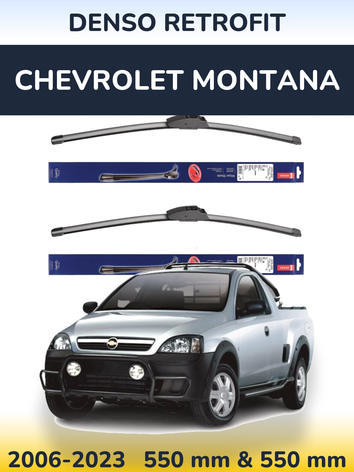 Torkarblad Denso Retrofit för Chevrolet Montana