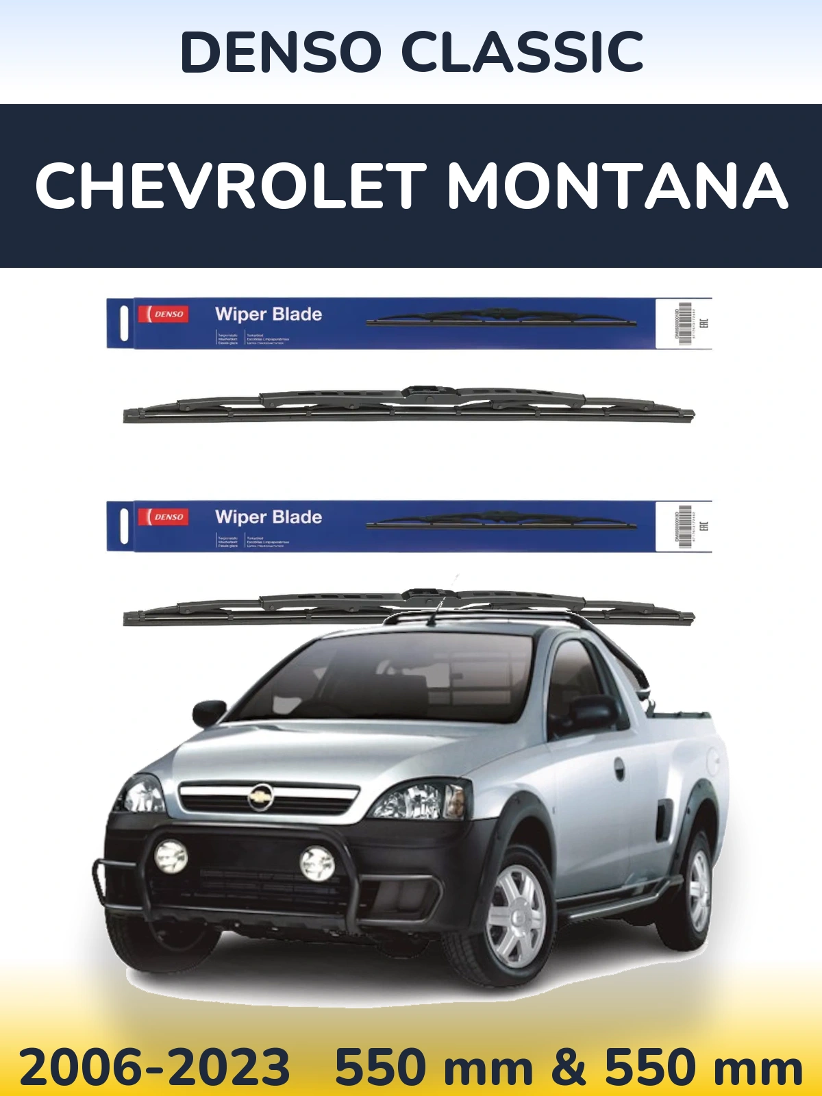 Torkarblad Denso Classic för Chevrolet Montana