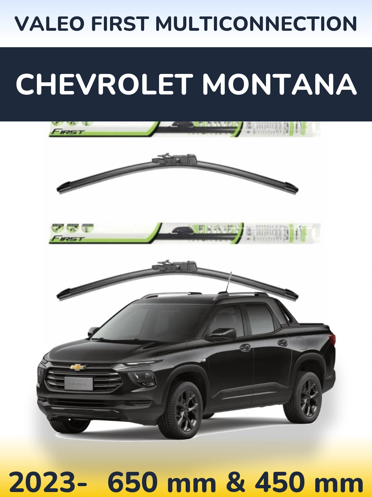 Torkarblad Valeo First MultiConnection för Chevrolet Montana