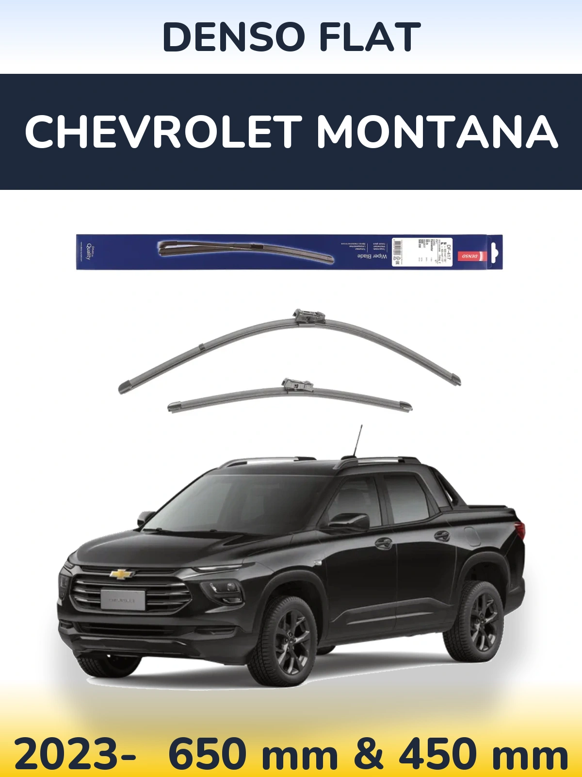 Torkarblad Denso Flat för Chevrolet Montana