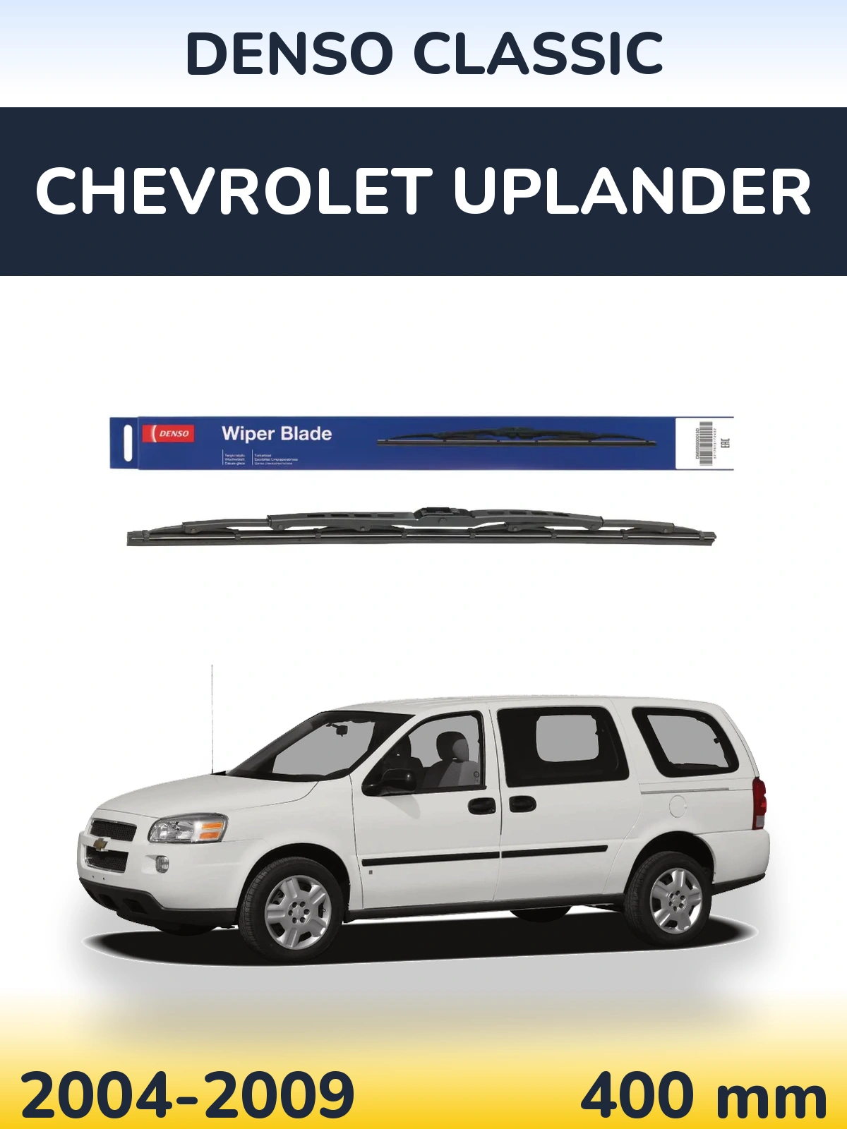 Torkarblad Denso Classic för Chevrolet Uplander