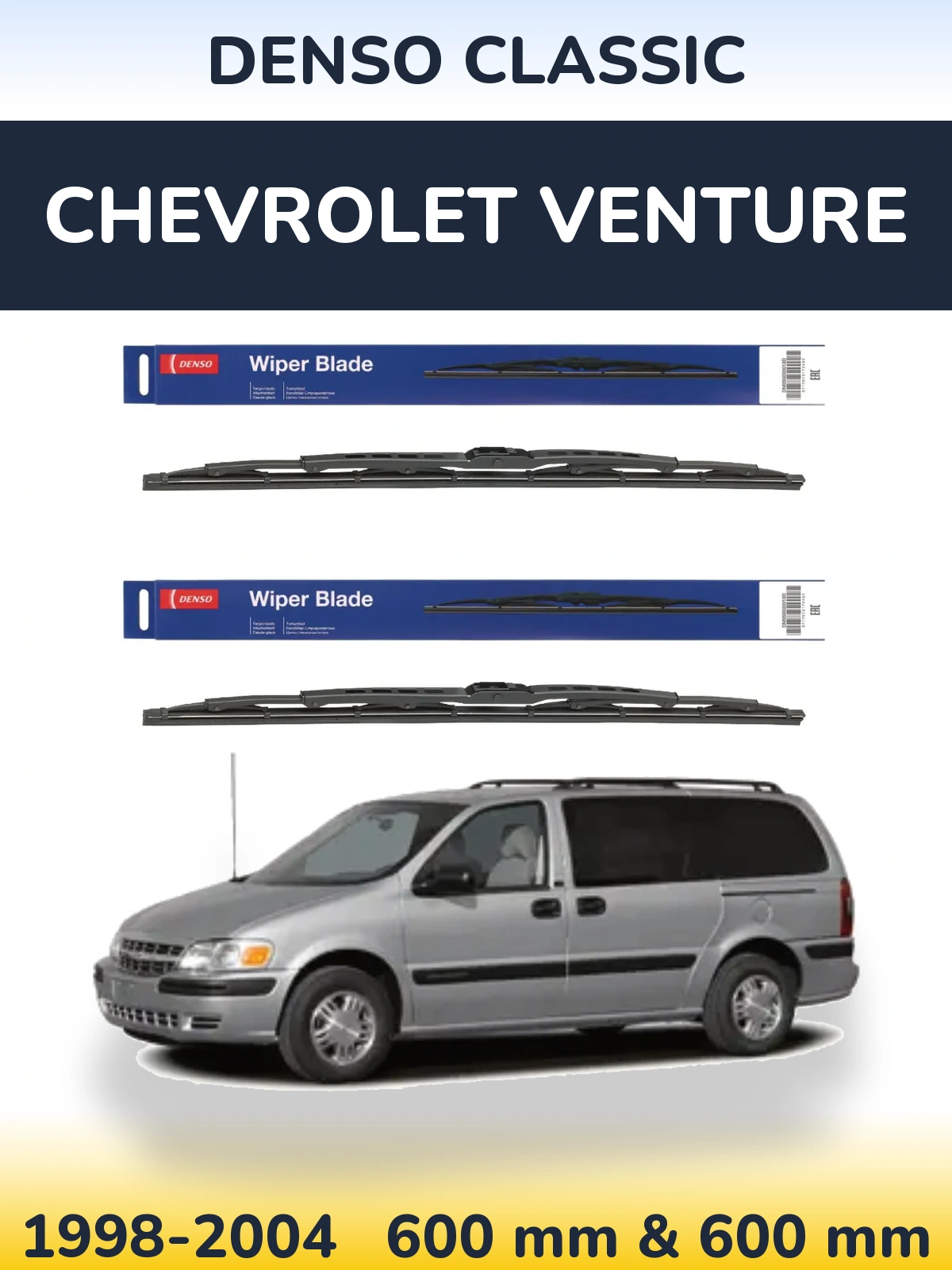 Torkarblad Denso Classic för Chevrolet Venture