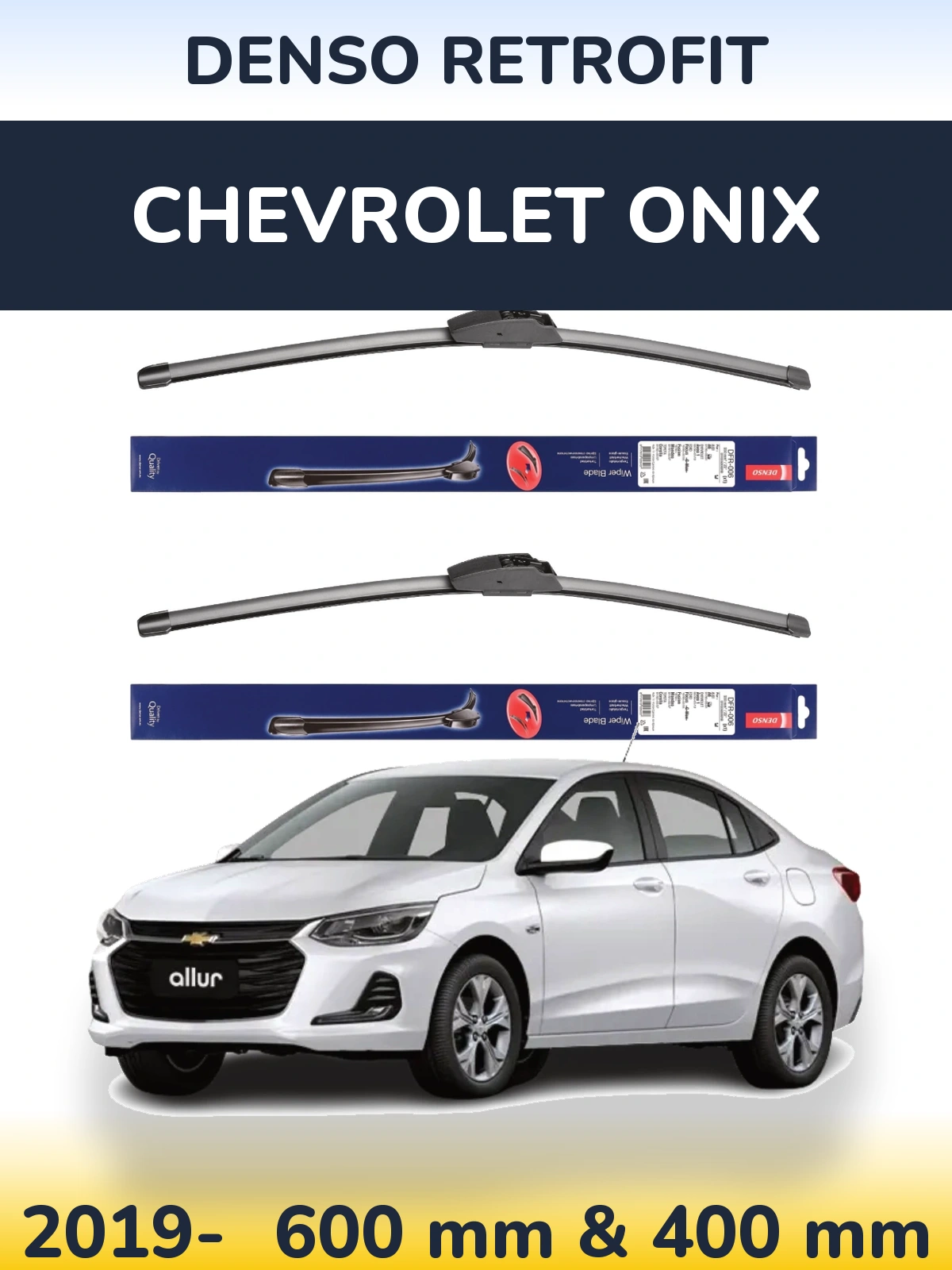 Torkarblad Denso Retrofit för Chevrolet Onix