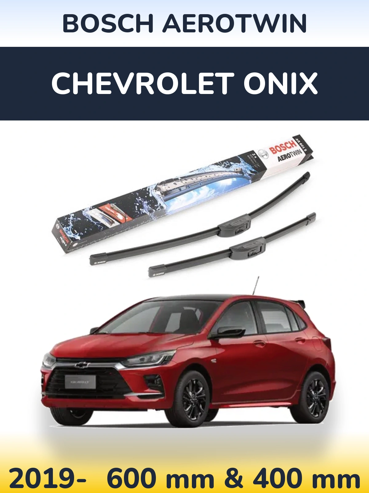 Torkarblad BOSCH AeroTwin för Chevrolet Onix