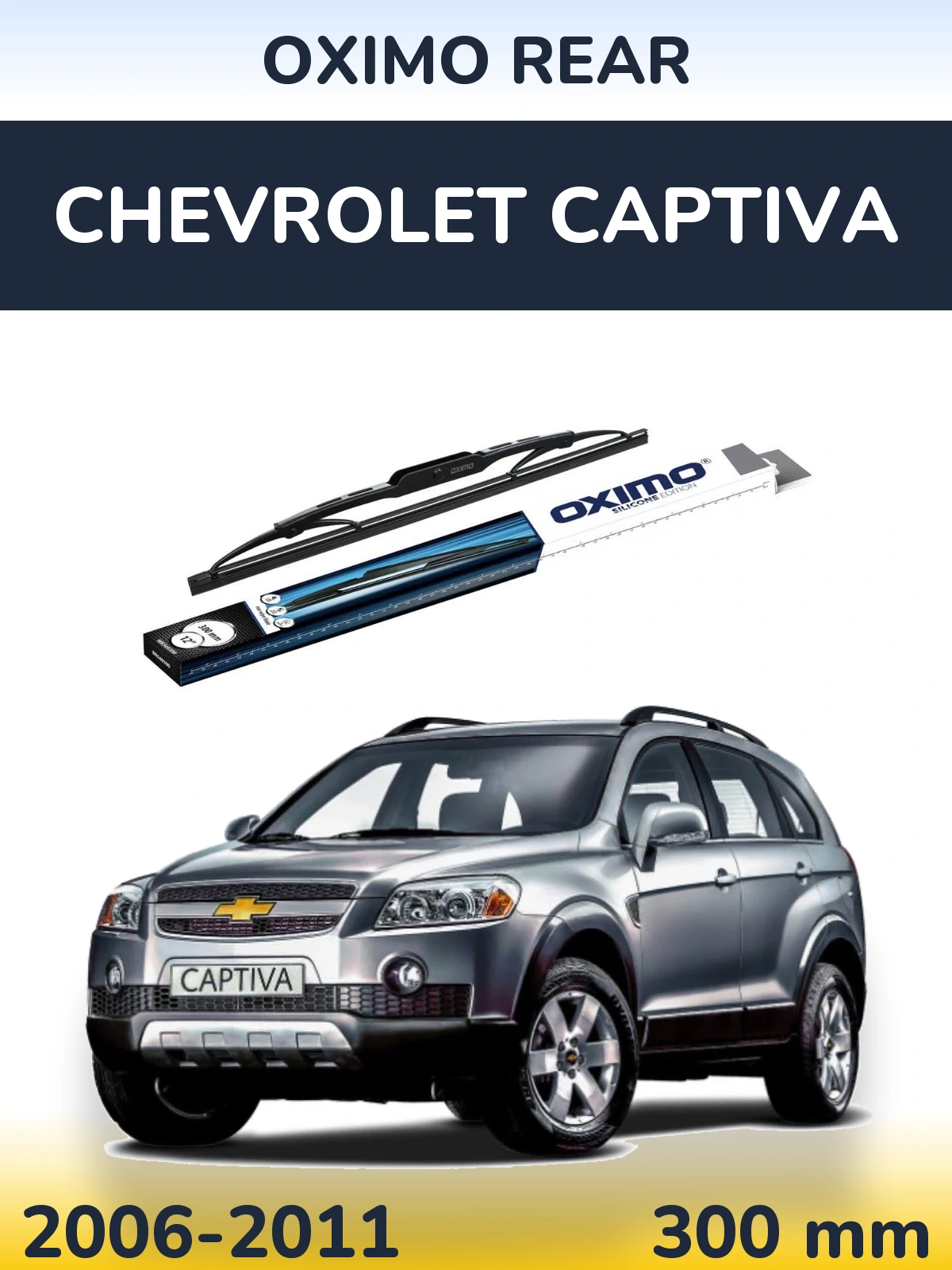 Torkarblad Oximo Rear för Chevrolet Captiva