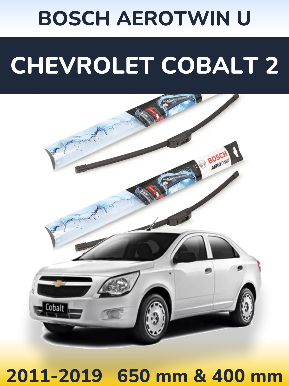 Torkarblad BOSCH AeroTwin U för Chevrolet Cobalt 2