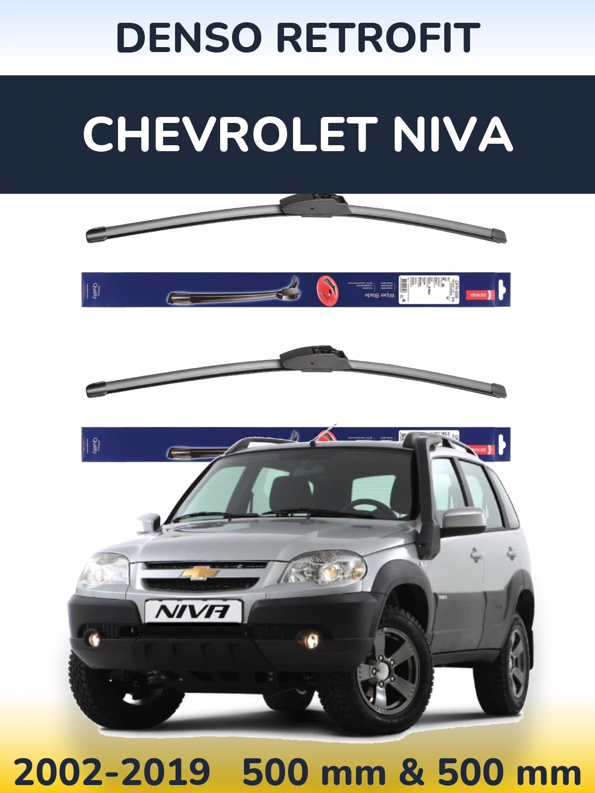 Torkarblad Denso Retrofit för Chevrolet Niva