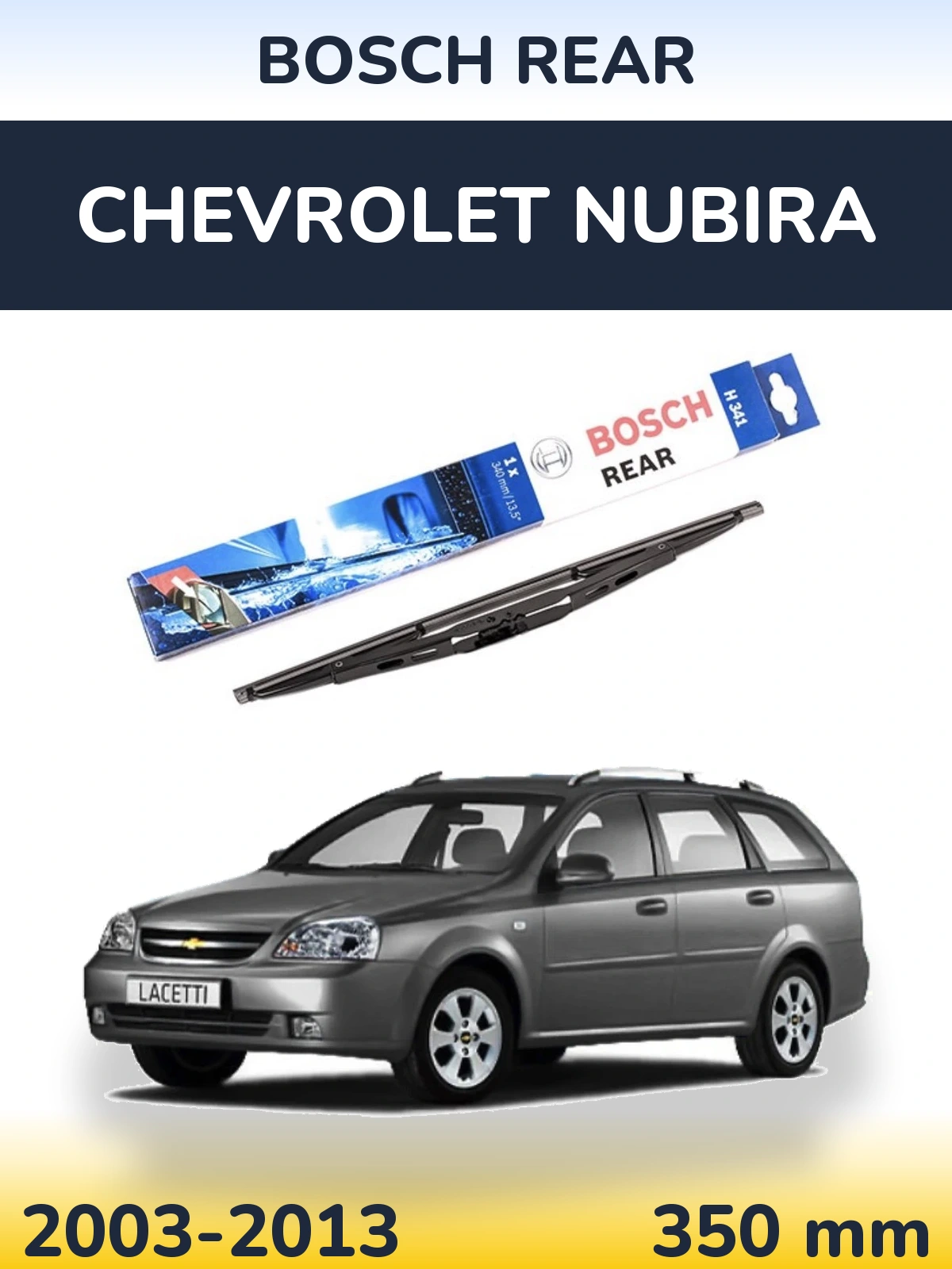 Torkarblad BOSCH Rear för Chevrolet Nubira