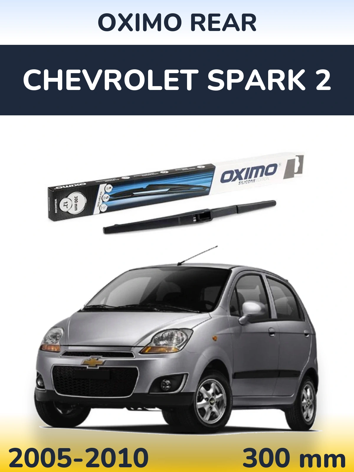 Torkarblad Oximo Rear för Chevrolet Spark 2