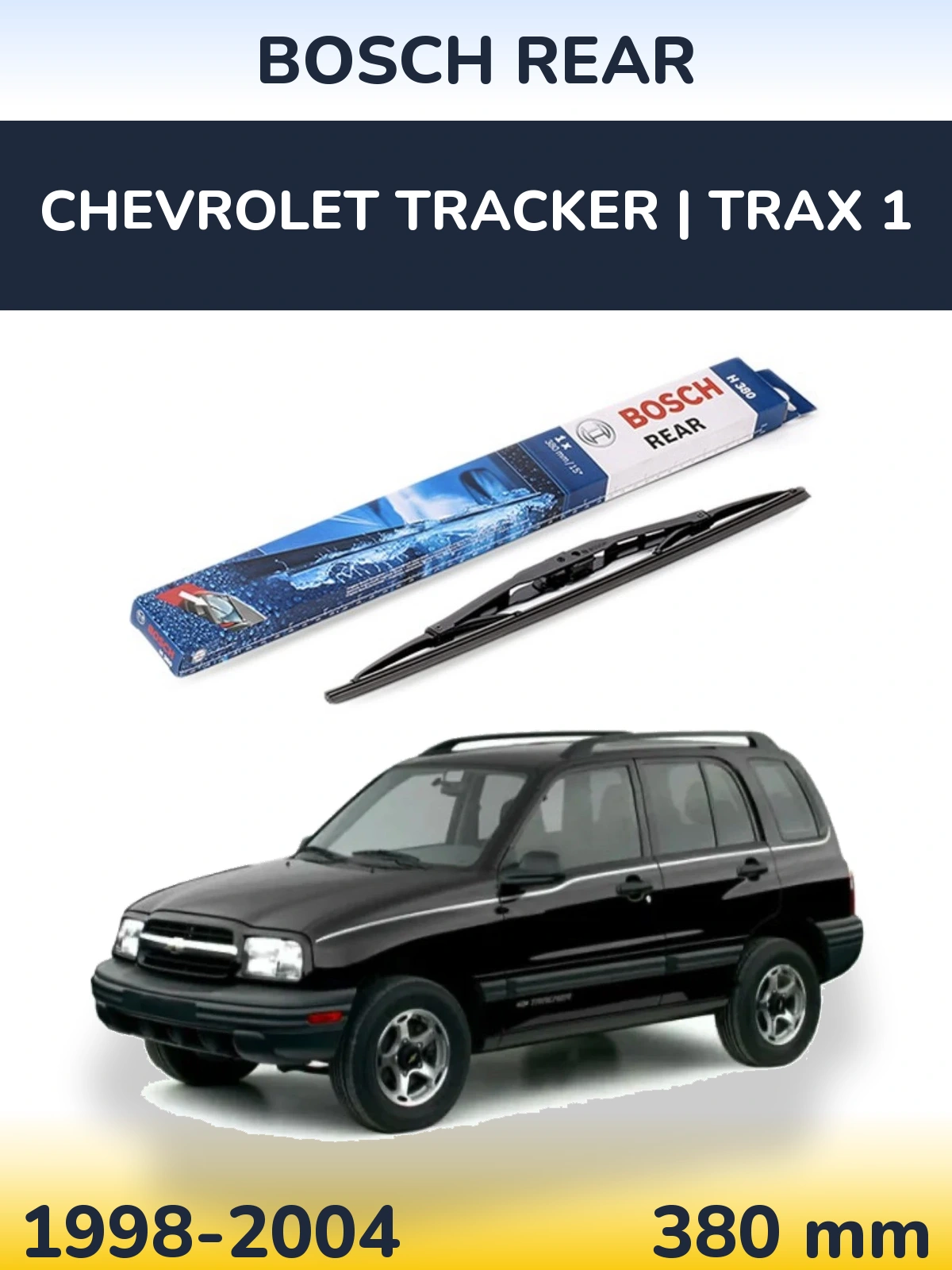 Torkarblad BOSCH Rear för Chevrolet Tracker | Trax 1
