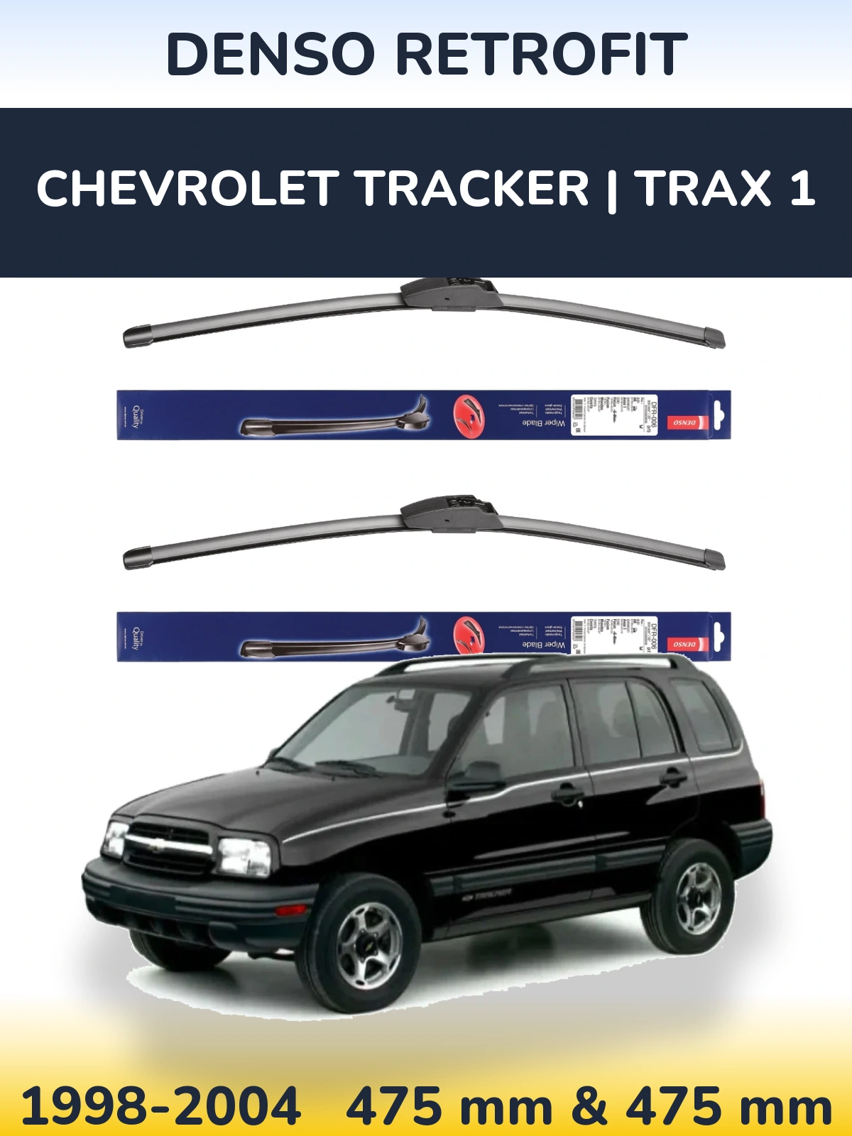 Torkarblad Denso Retrofit för Chevrolet Tracker | Trax 1