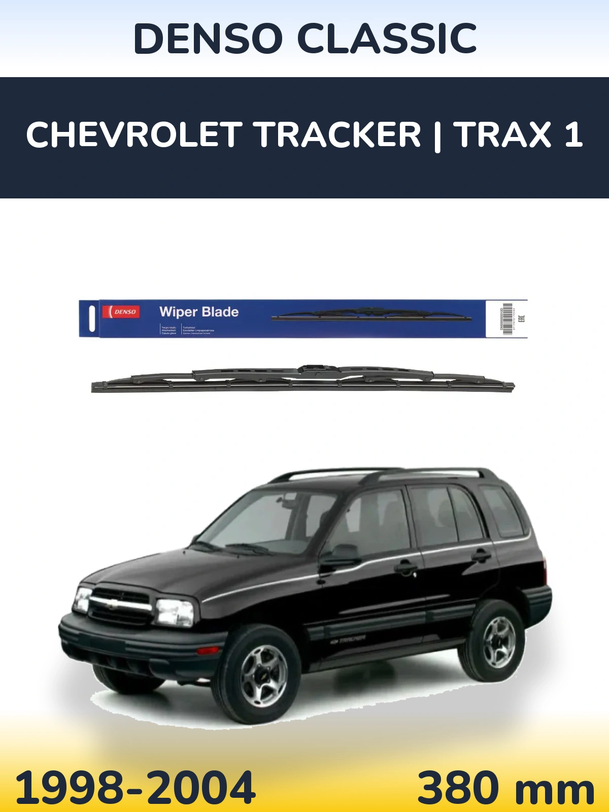 Torkarblad Denso Classic för Chevrolet Tracker | Trax 1
