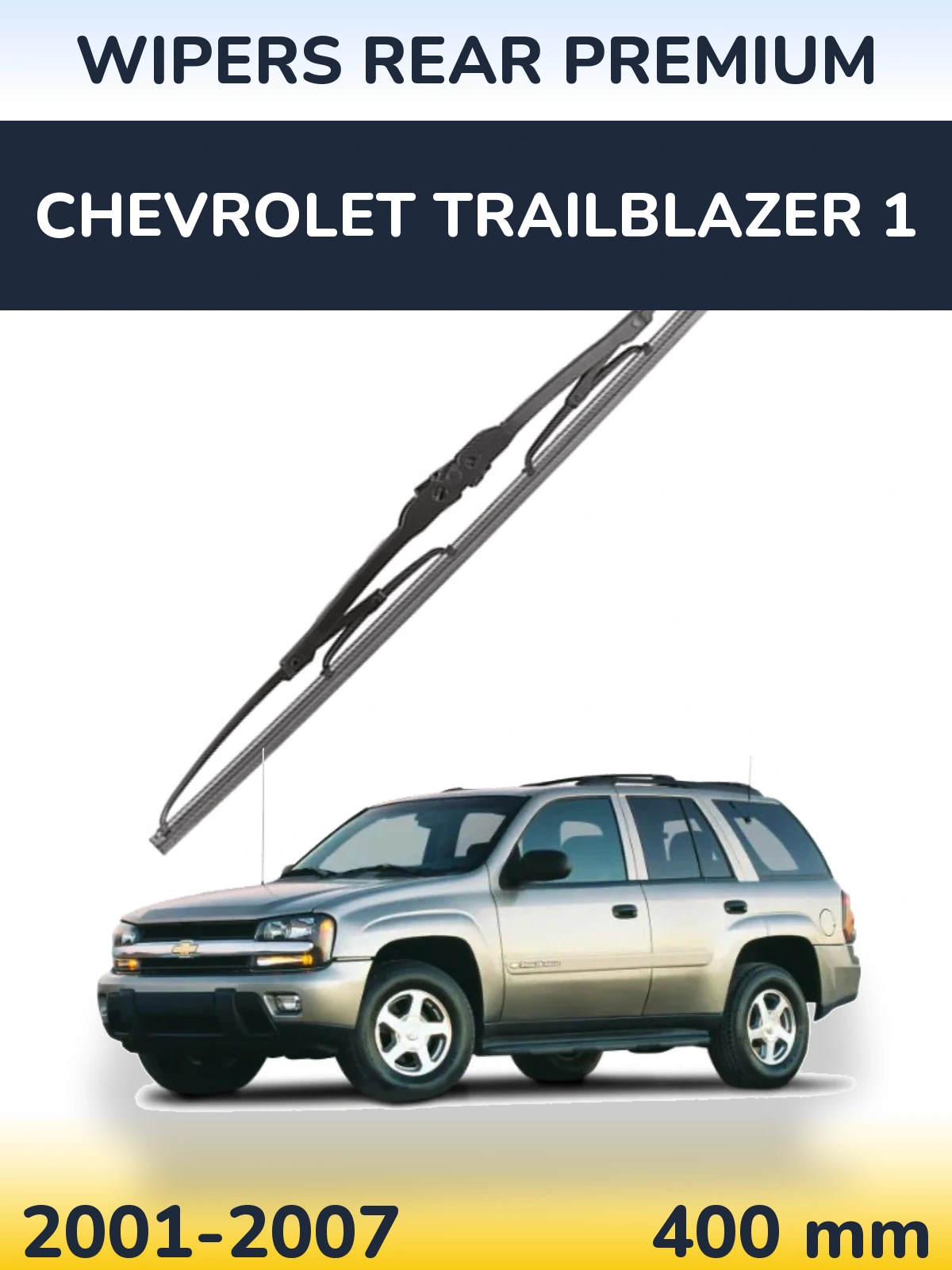 Torkarblad WIPERS REAR PREMIUM för Chevrolet TrailBlazer 1