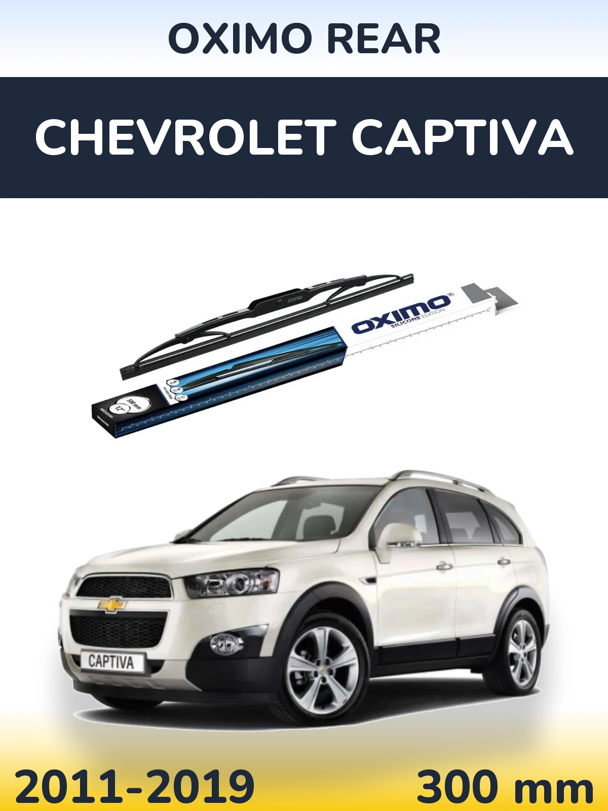 Torkarblad Oximo Rear för Chevrolet Captiva