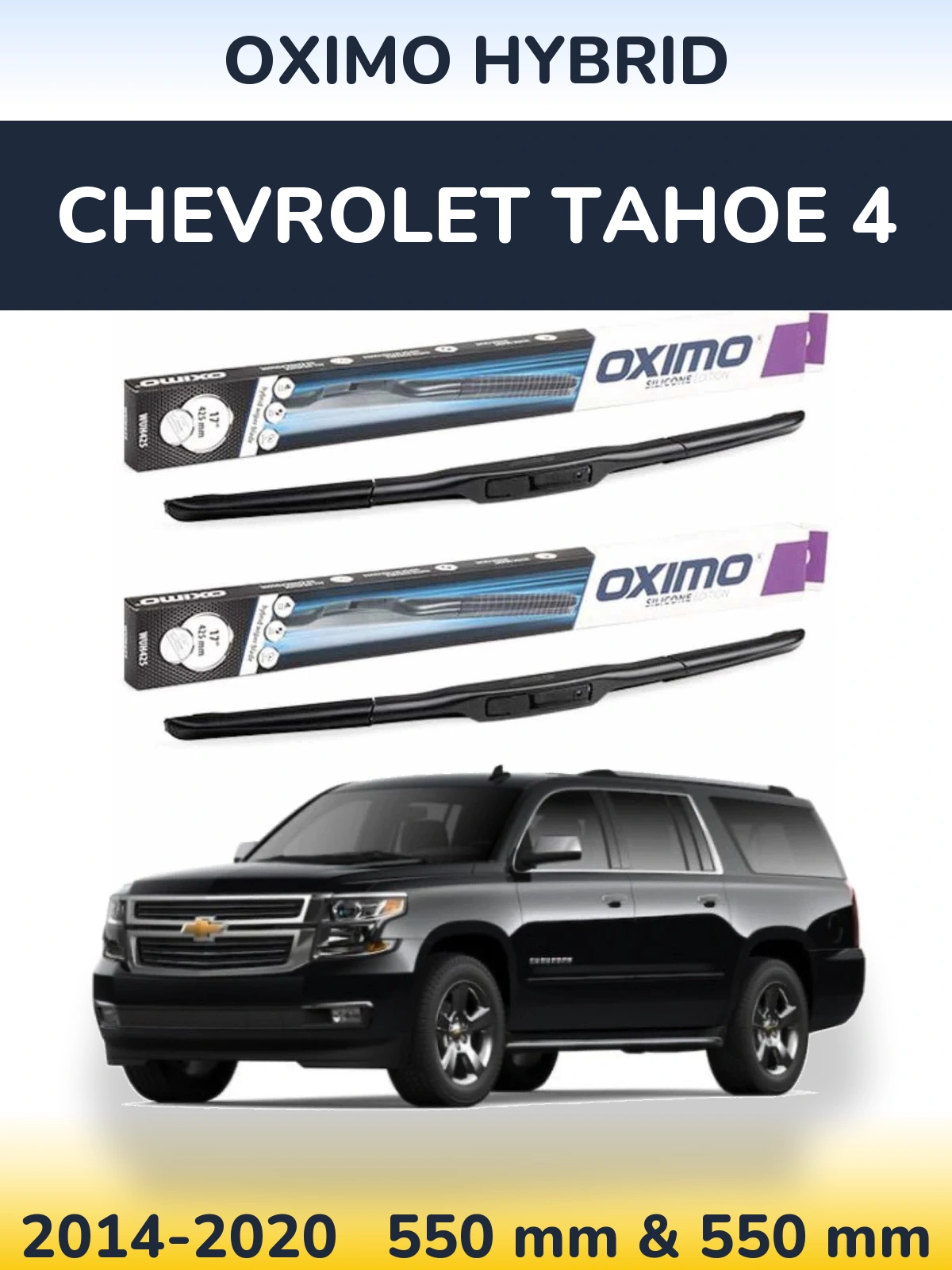 Torkarblad Oximo Hybrid för Chevrolet Tahoe 4