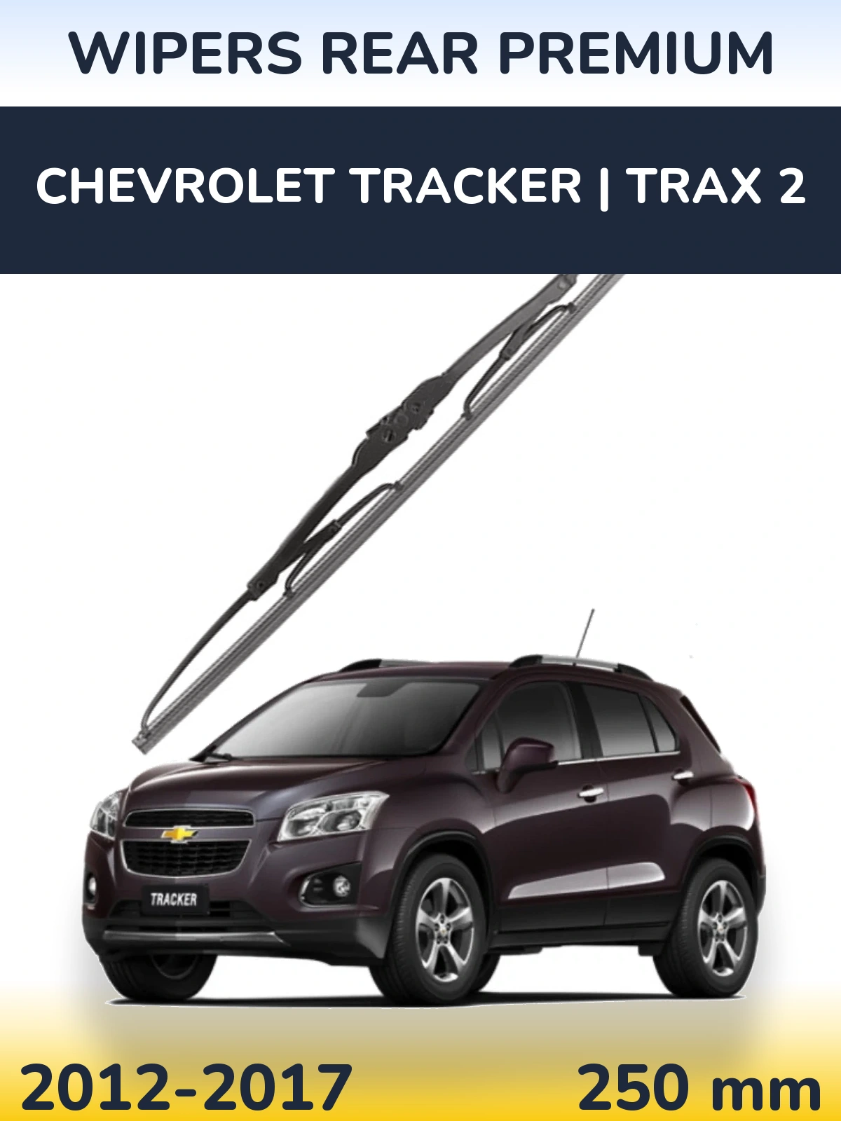 Torkarblad WIPERS REAR PREMIUM för Chevrolet Tracker | Trax 2