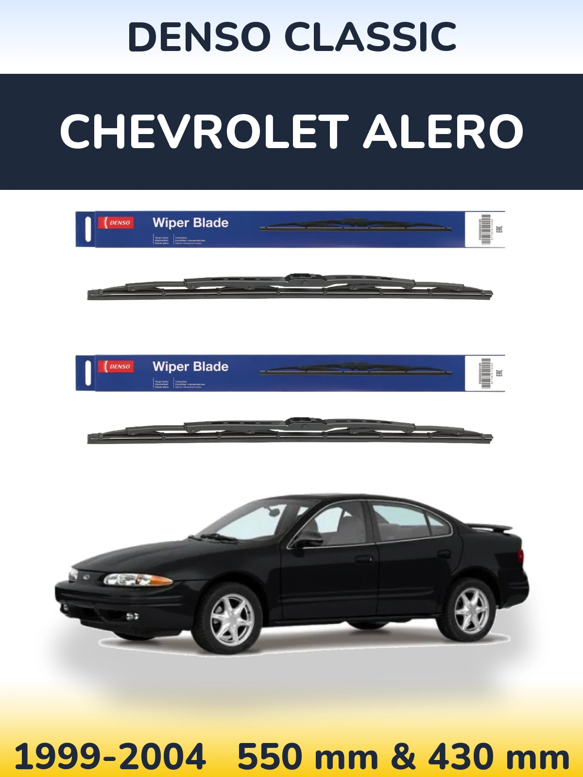Torkarblad Denso Classic för Chevrolet Alero