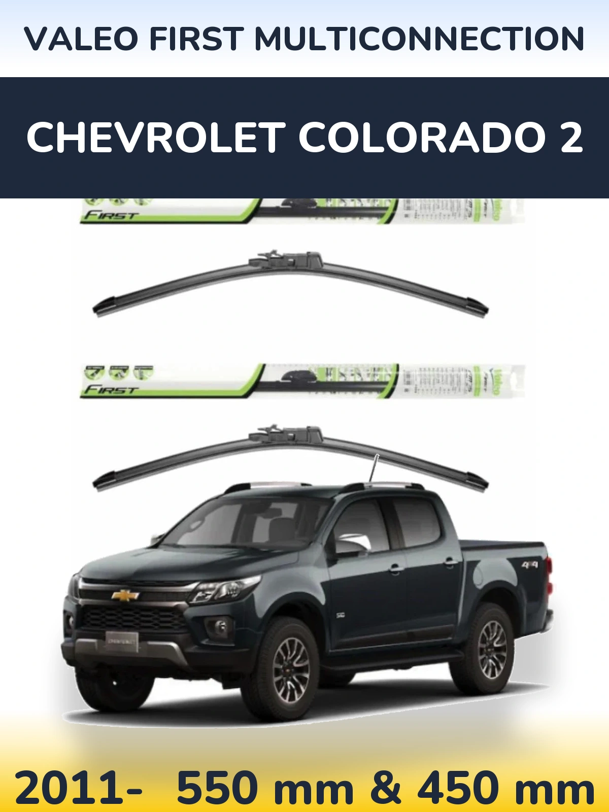 Torkarblad Valeo First MultiConnection för Chevrolet Colorado 2